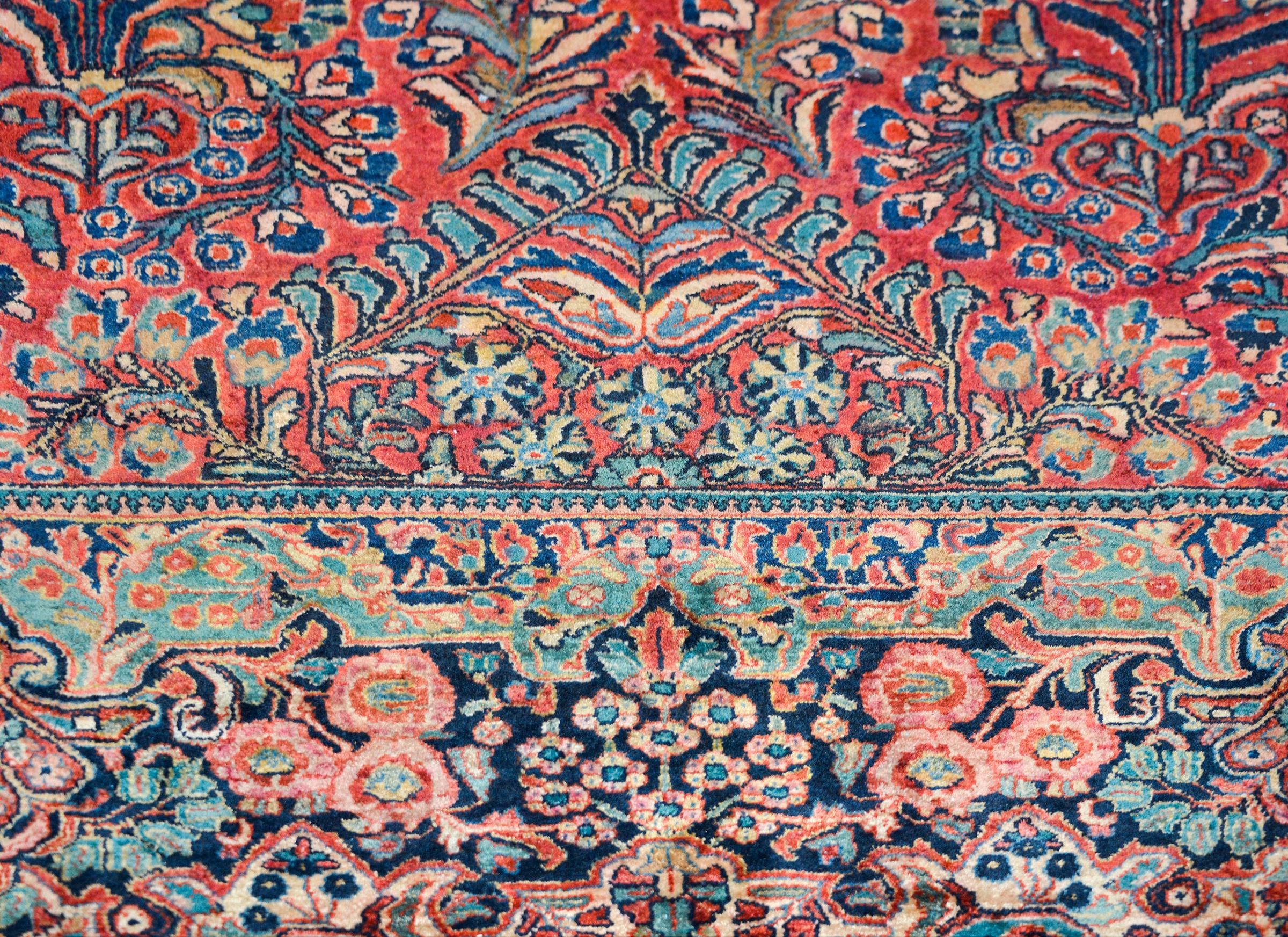 Outstanding Early 20th Century Sarouk Rug For Sale 2