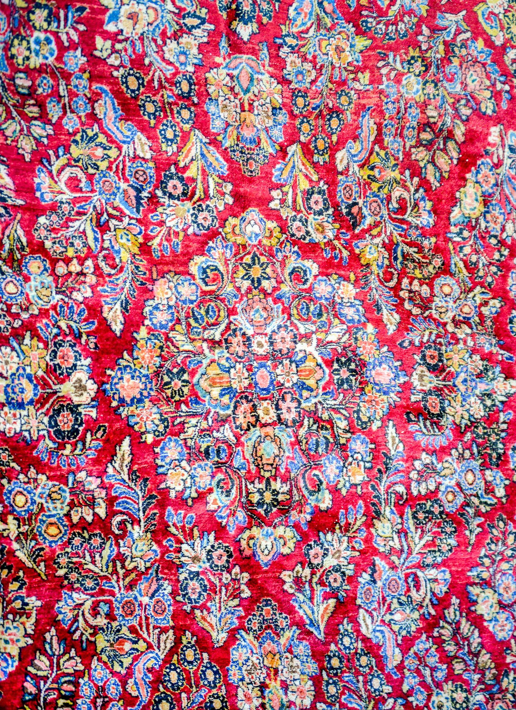 Sarouk Farahan Remarquable tapis Sarouk du début du XXe siècle en vente