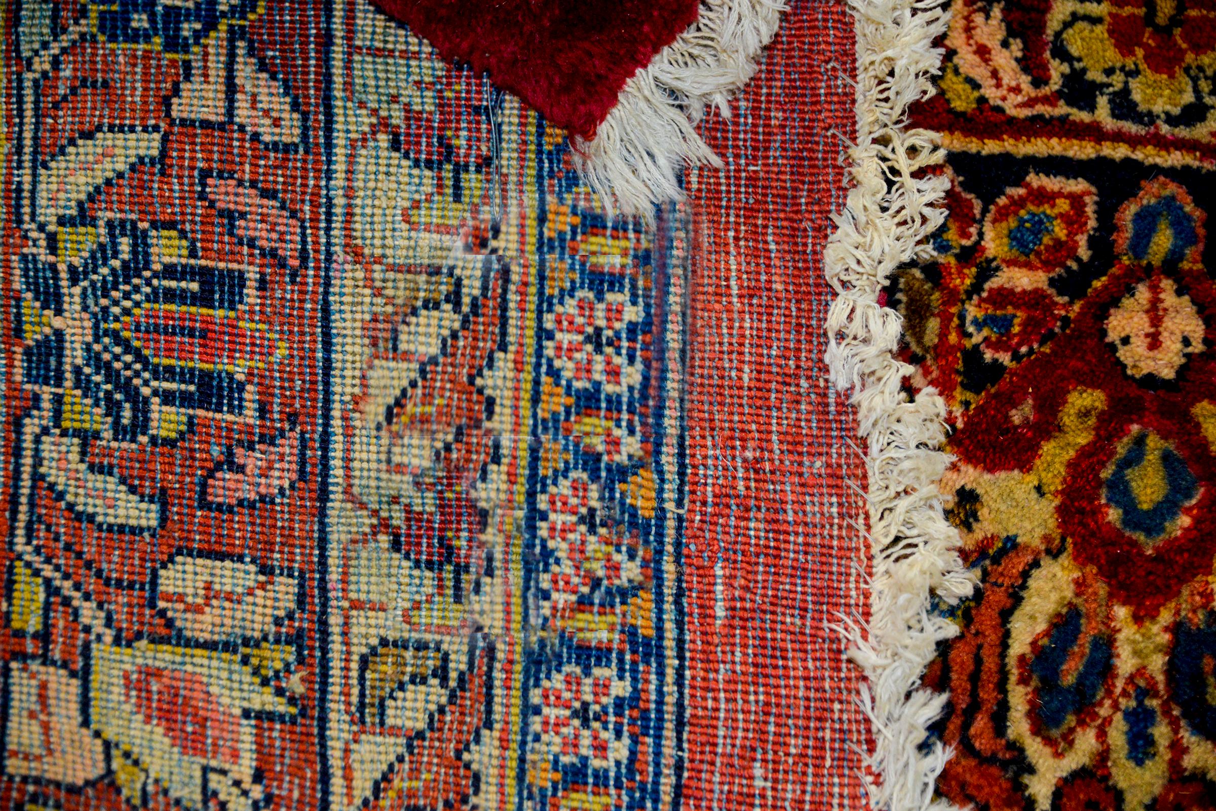 Wool Outstanding Early 20th Century Sarouk Rug For Sale