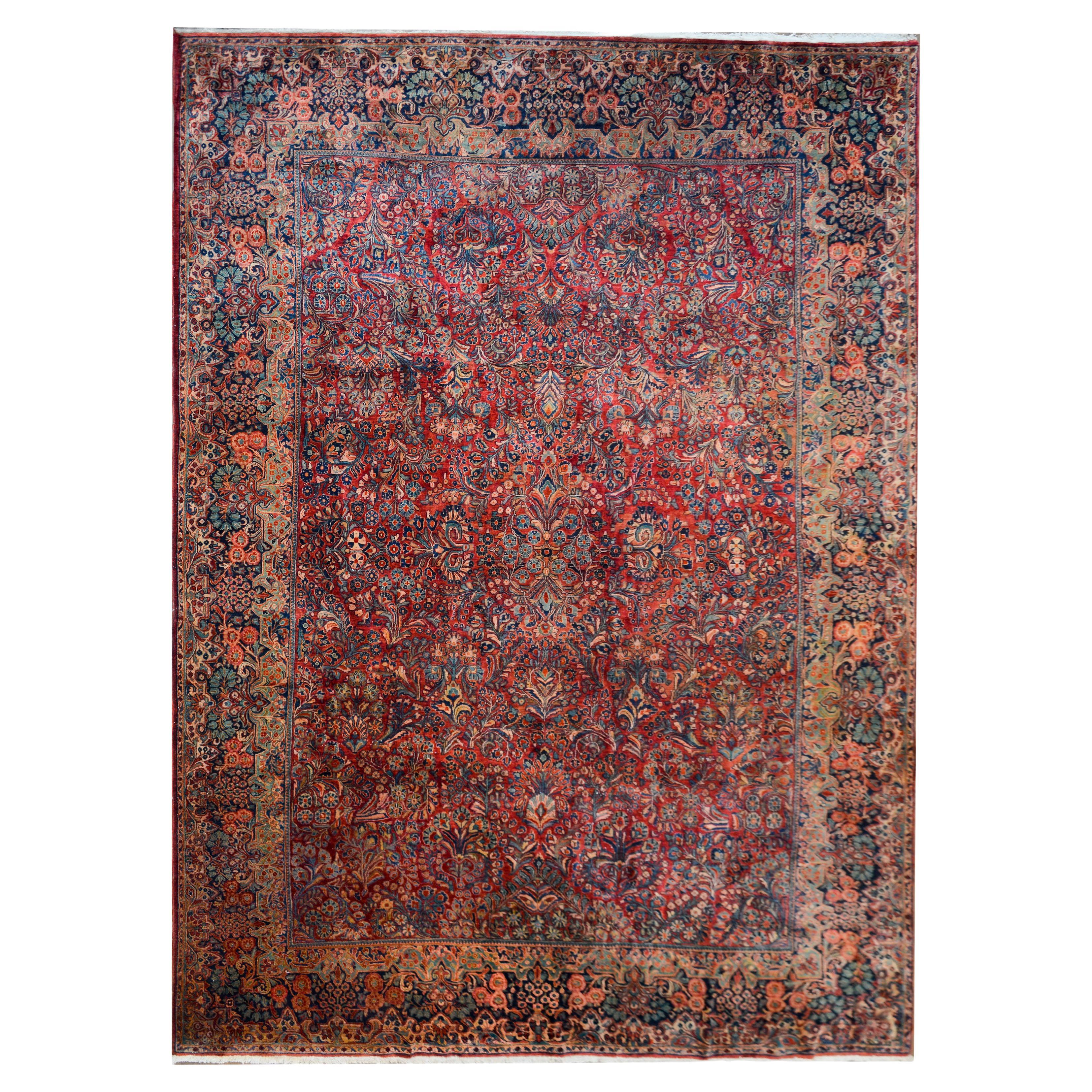 Outstanding Early 20th Century Sarouk Rug For Sale