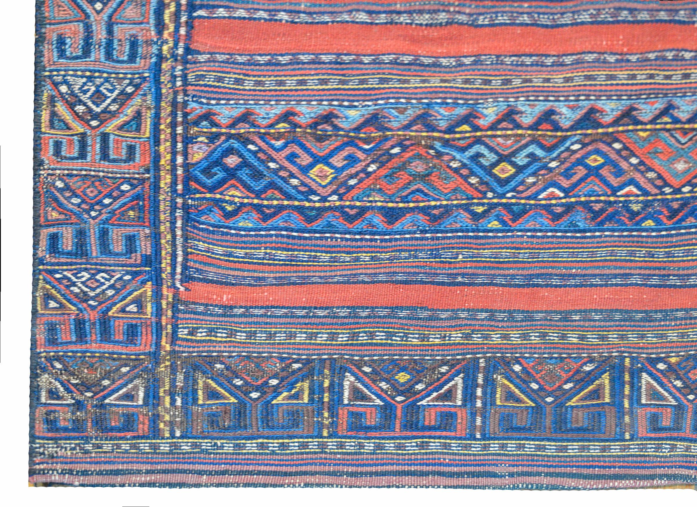 Tribal Outstanding Early 20th Century Shahsevan Rug For Sale