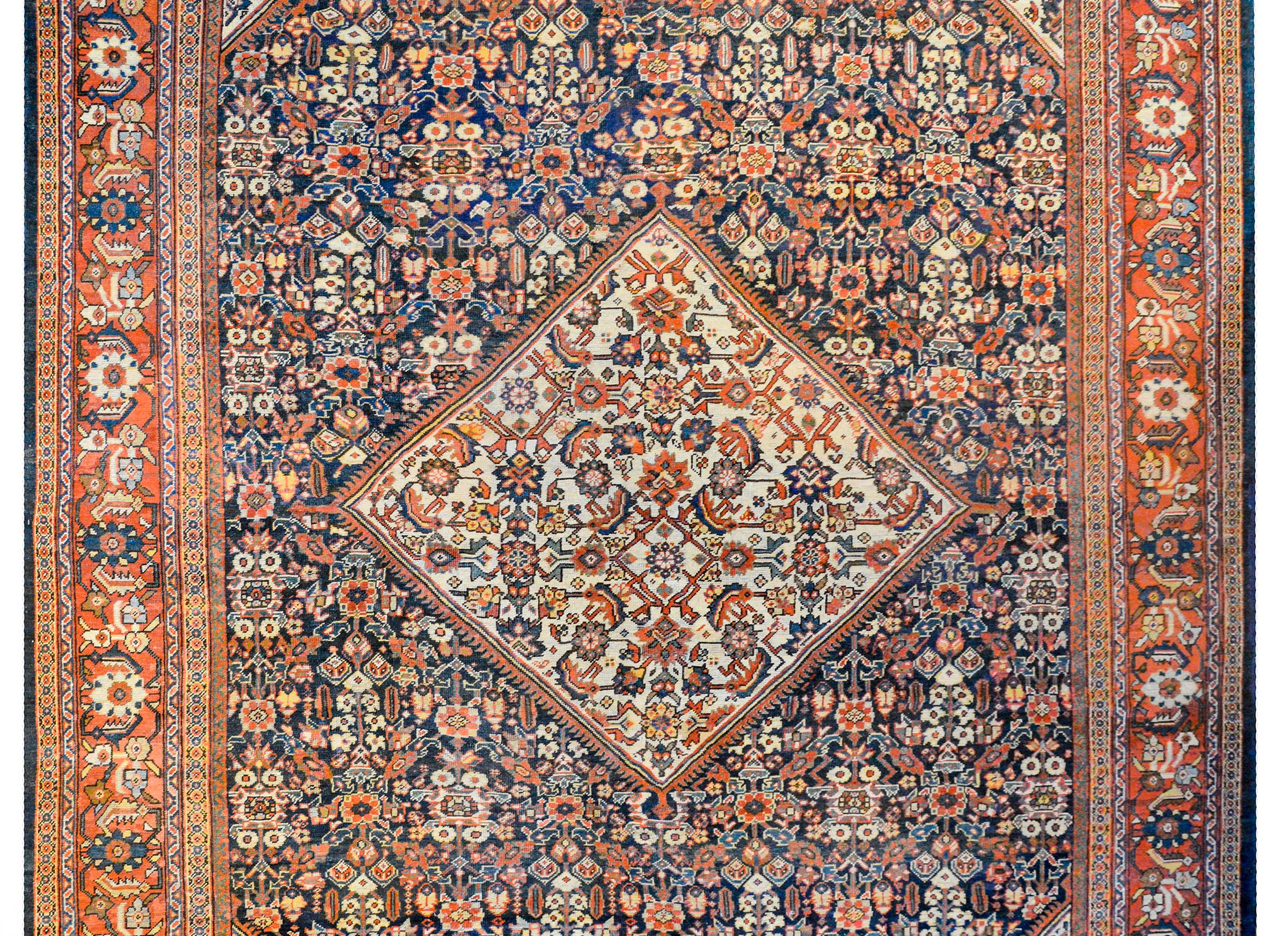 Hervorragender Sultanabad-Teppich aus dem frühen 20. Jahrhundert (Persisch) im Angebot