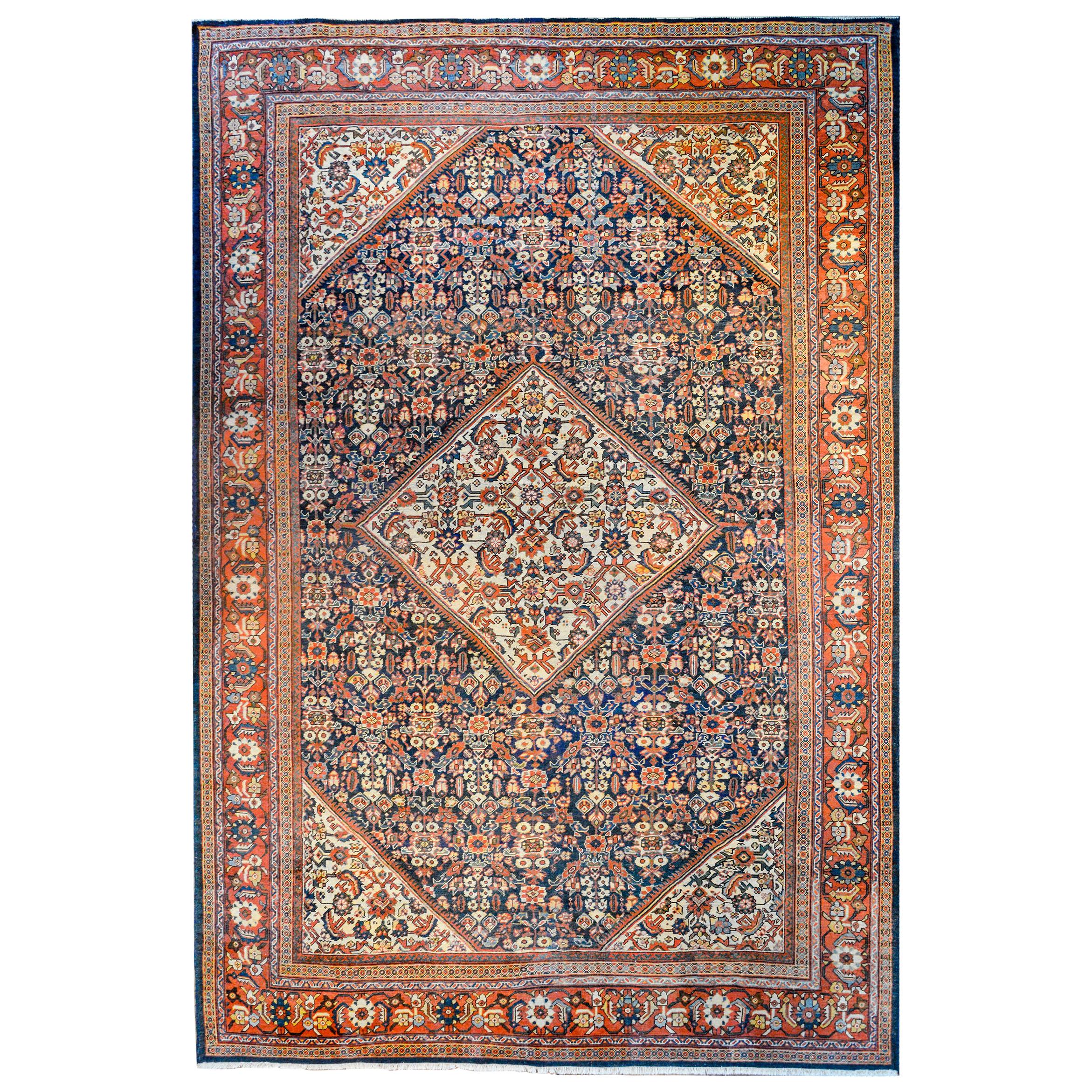 Hervorragender Sultanabad-Teppich aus dem frühen 20. Jahrhundert
