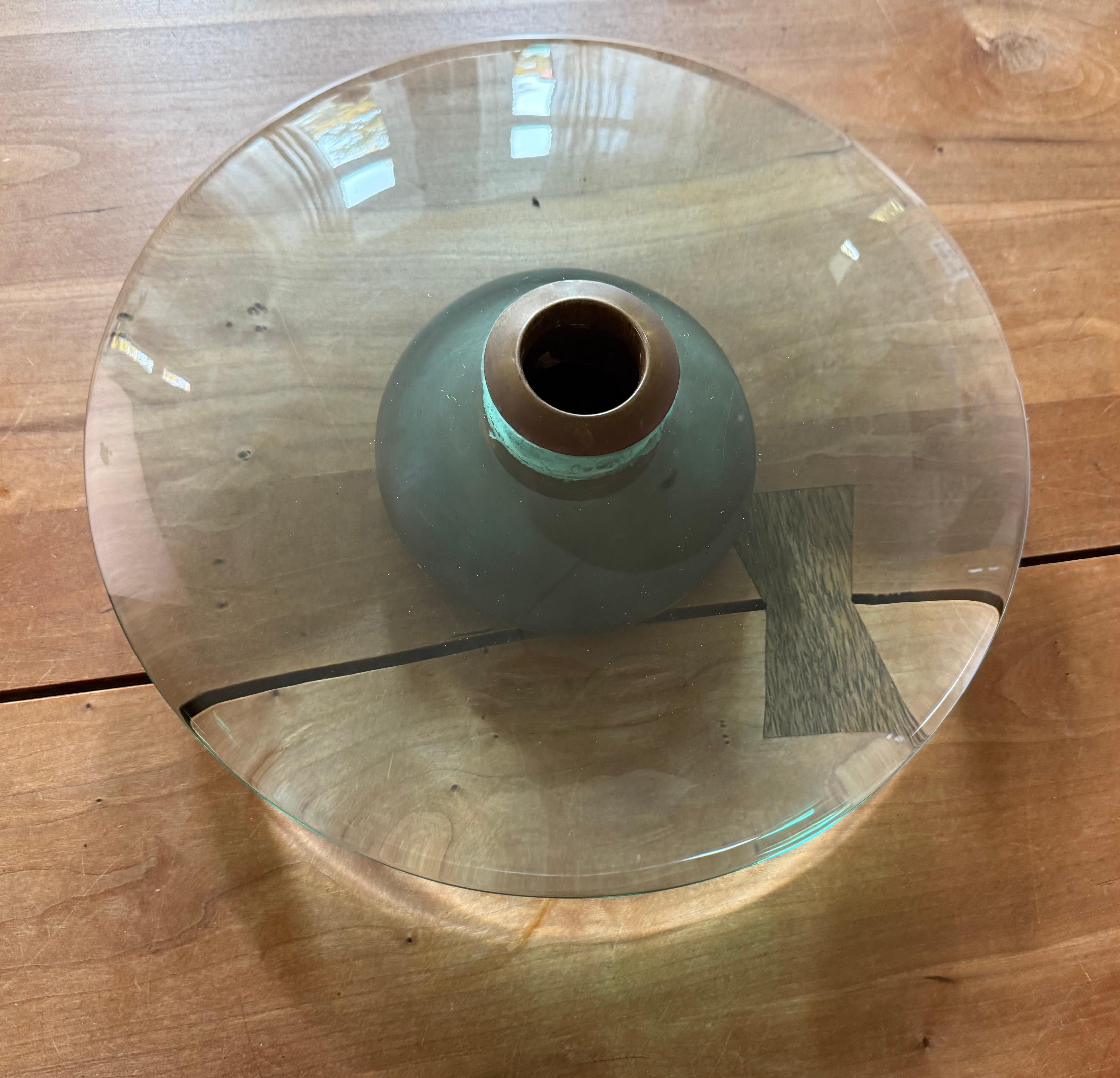 hervorragende vase von max ingrand, fontana arte im Angebot 4