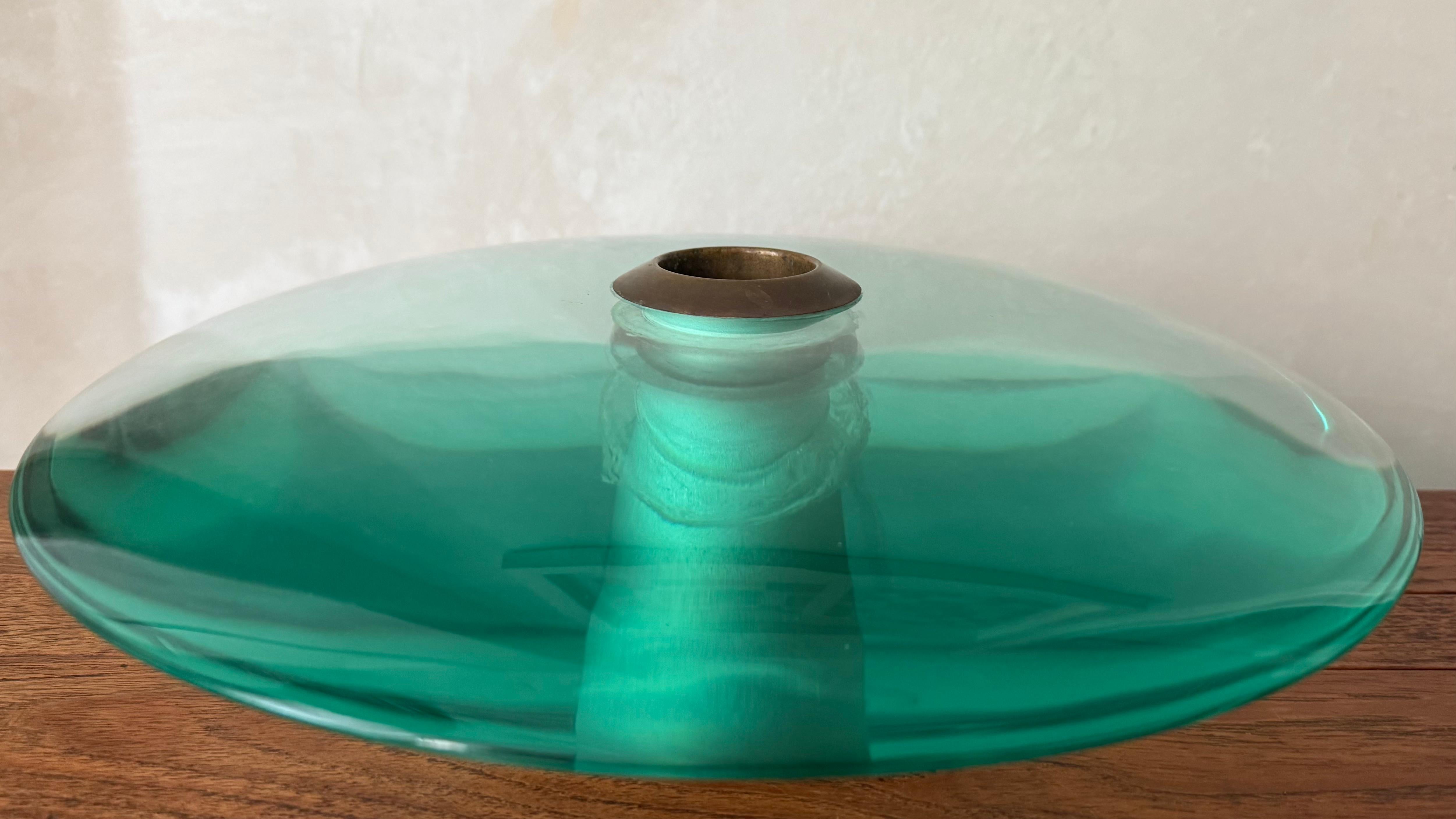 hervorragende vase von max ingrand, fontana arte (Messing) im Angebot