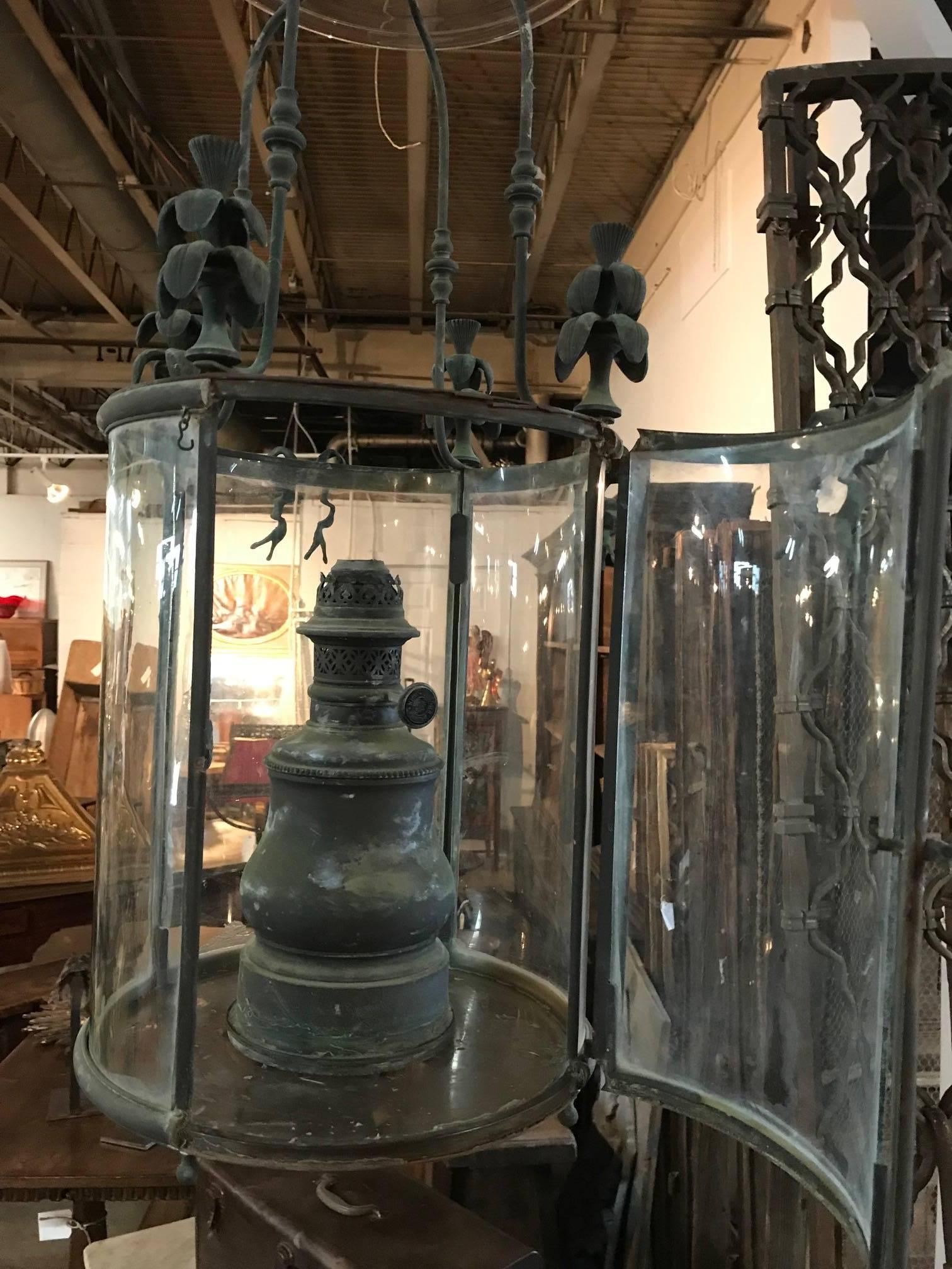 Bronze Remarquable lanterne française du 19ème siècle en vente
