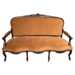 Outstanding French Walnut Couch