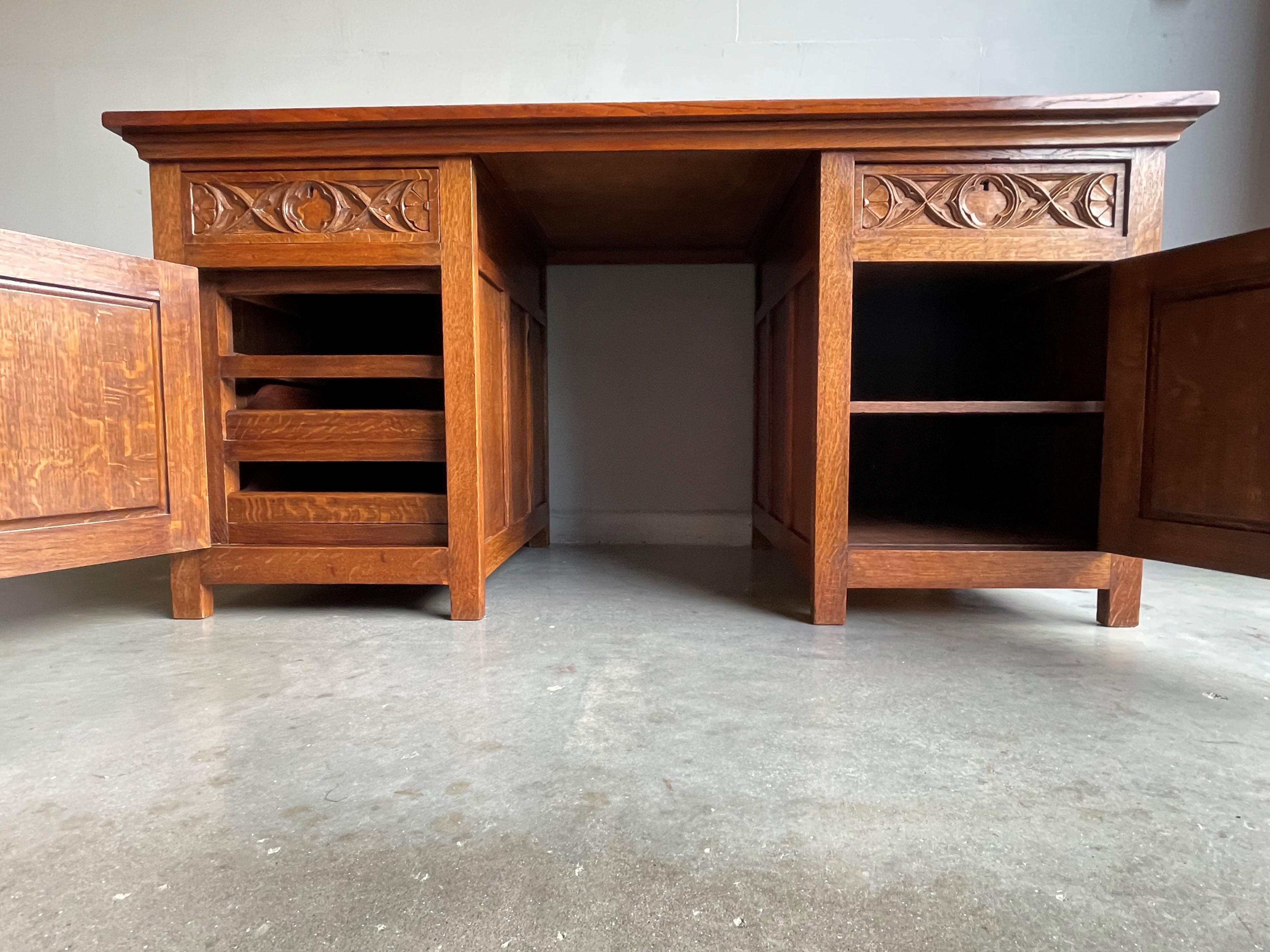 gothic office desk