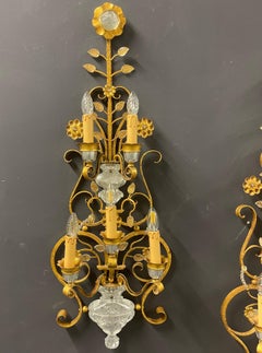 Outstanding and Impressive Large Scale Wall Sconces, Maison Bagues