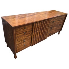 Eccezionale credenza brutalista di John Widdicomb del Mid-Century Modern