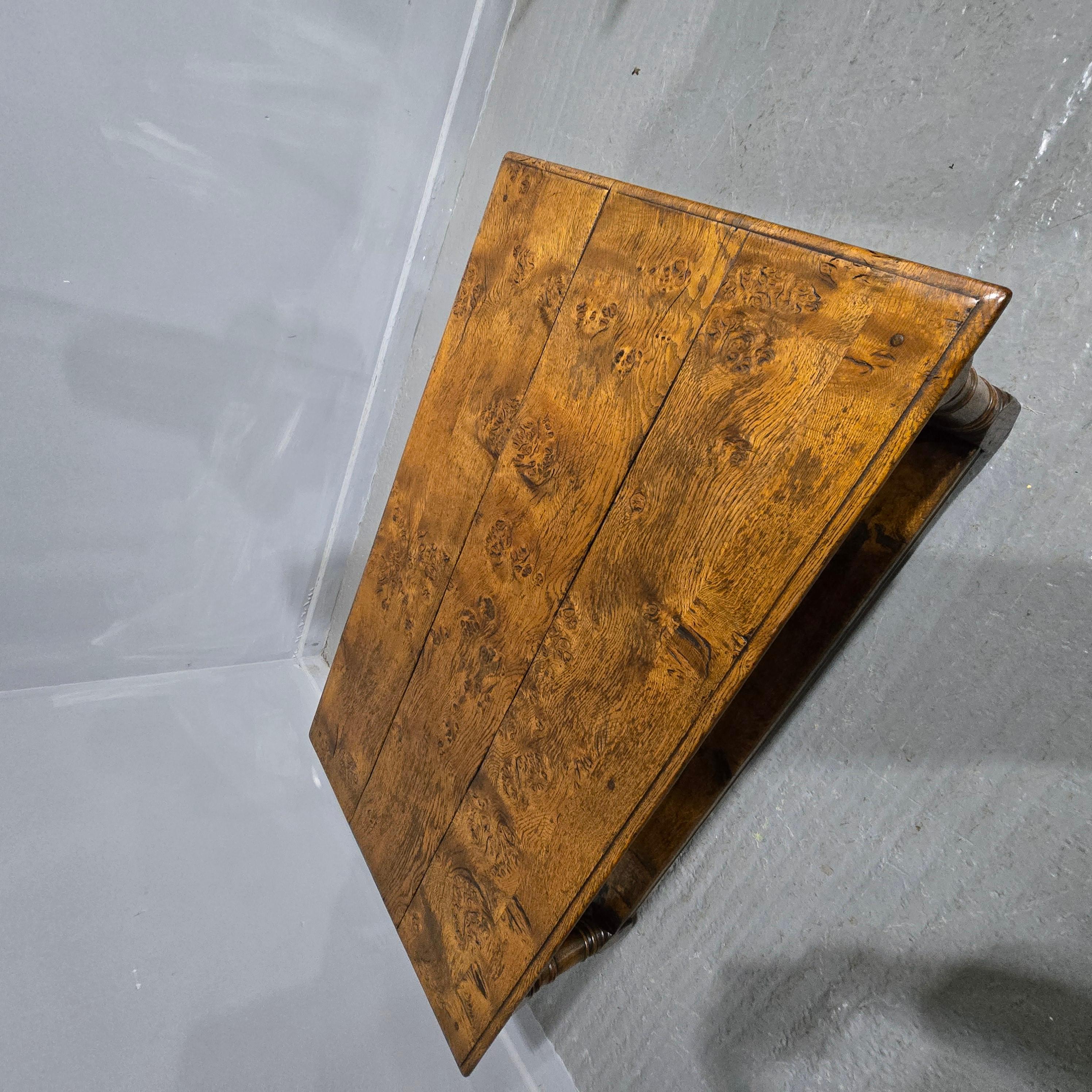 Outstanding Large Burr Oak Coffee Table 5
