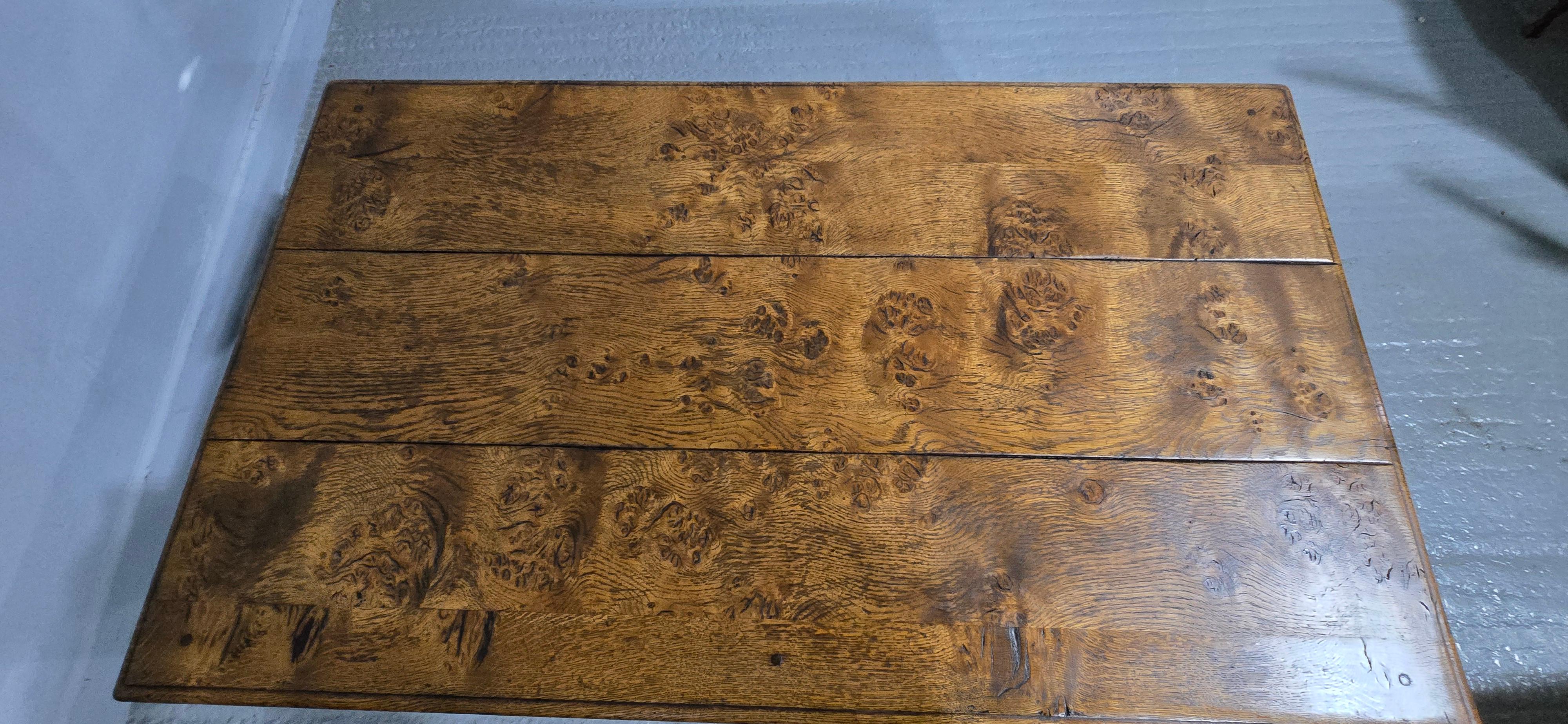 Outstanding Large Burr Oak Coffee Table 6