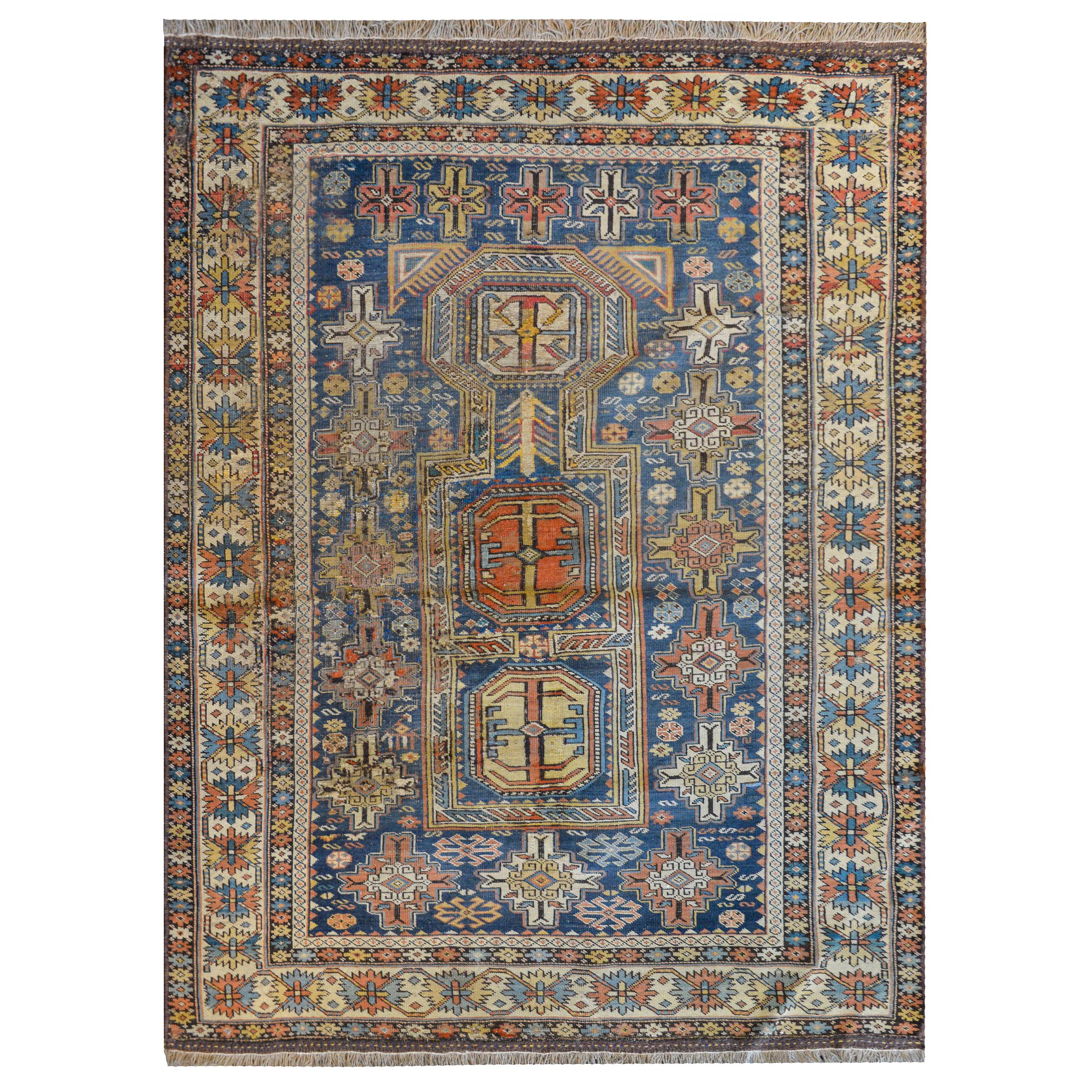 Outstanding Late 19th Century Shirvan Rug