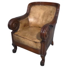 Outstanding Library Chair in the Manner of George Bullock