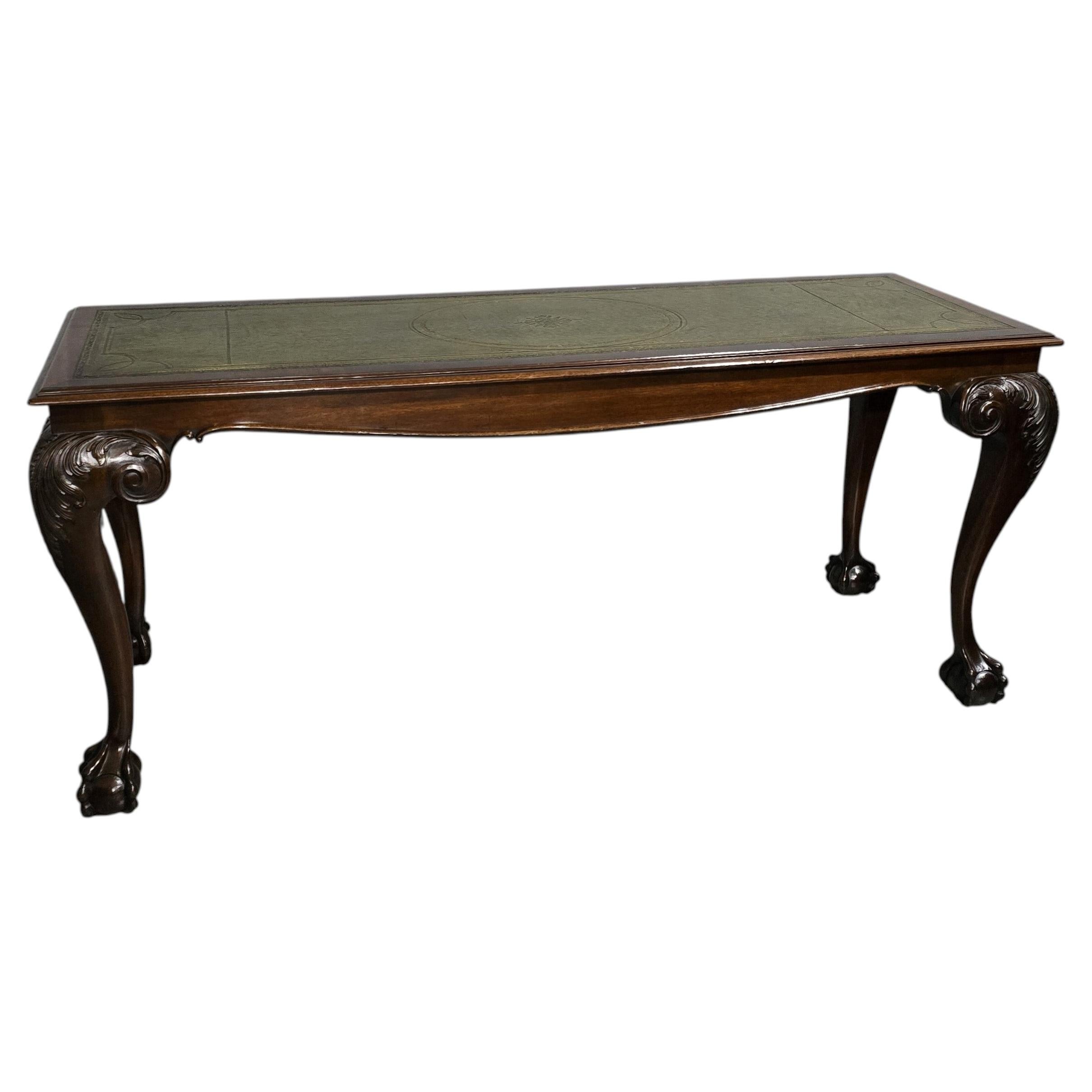 Outstanding Mahogany Sofa Console For Sale