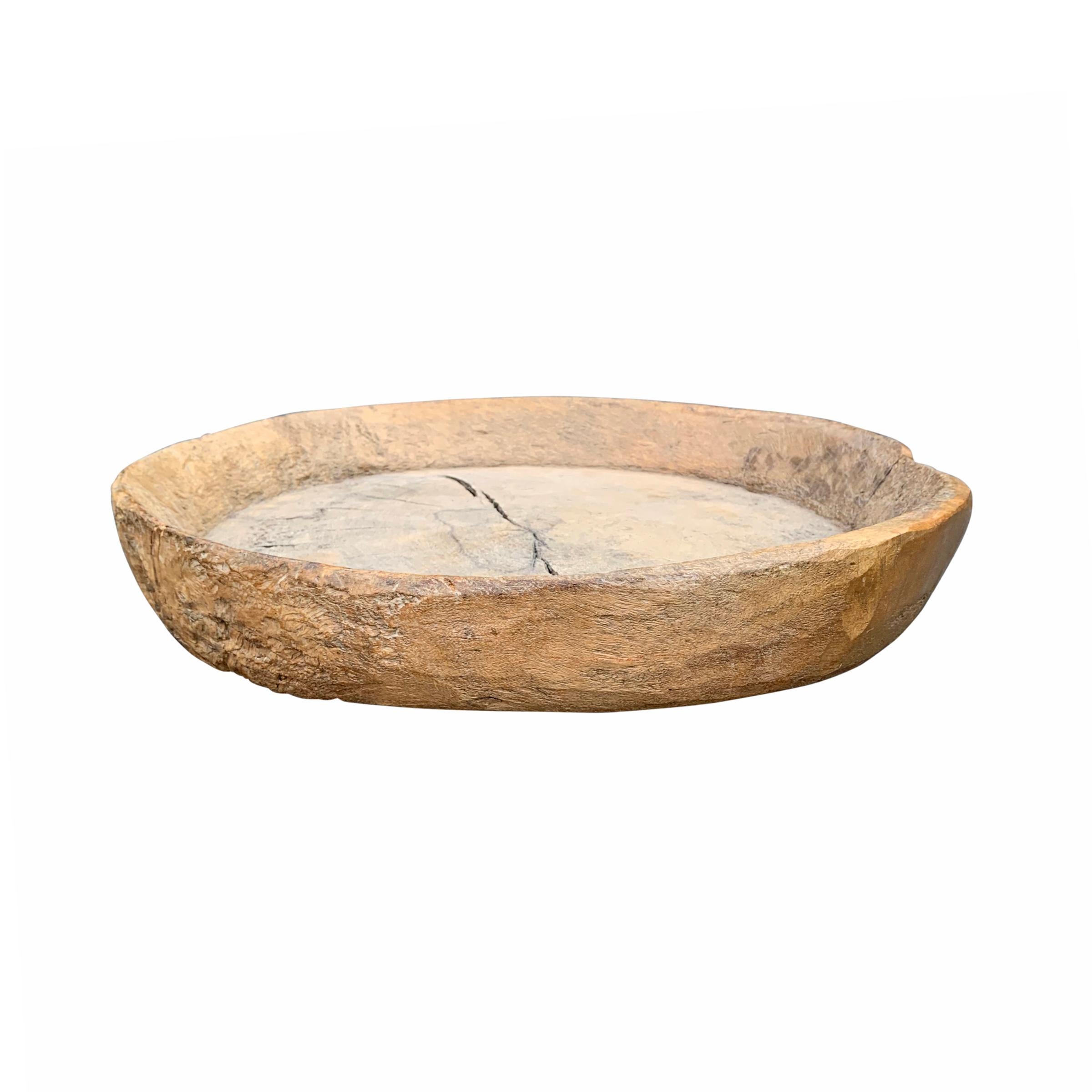 Rustic Outstanding Massive 18th Century English Bowl