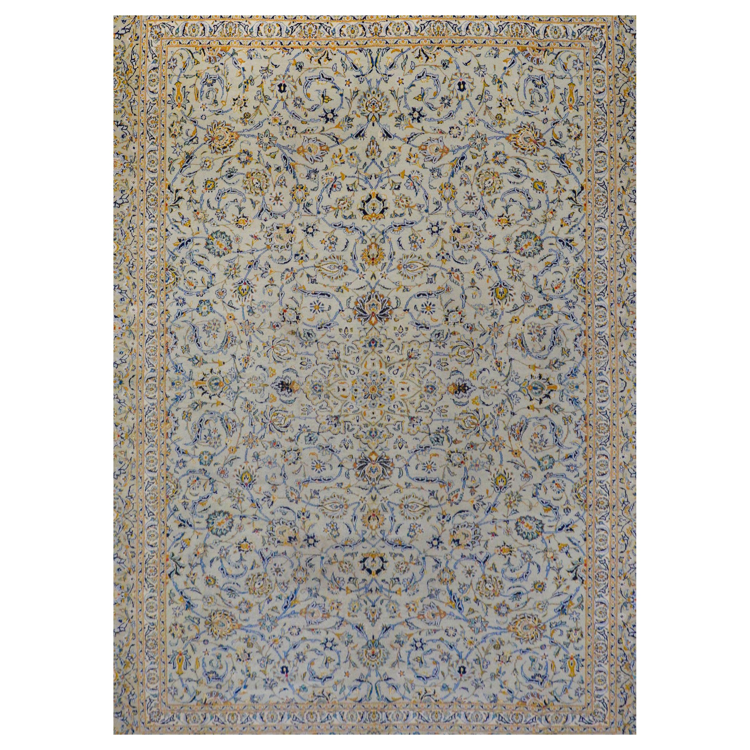 Outstanding Early 20th Century Kashan Rug For Sale at 1stDibs omid asia rugs