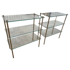 Outstanding Mid-20th Century Maison Jansen Pair Of Etageres