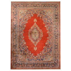 Outstanding Monumental Early 20th Century Sarouk Rug