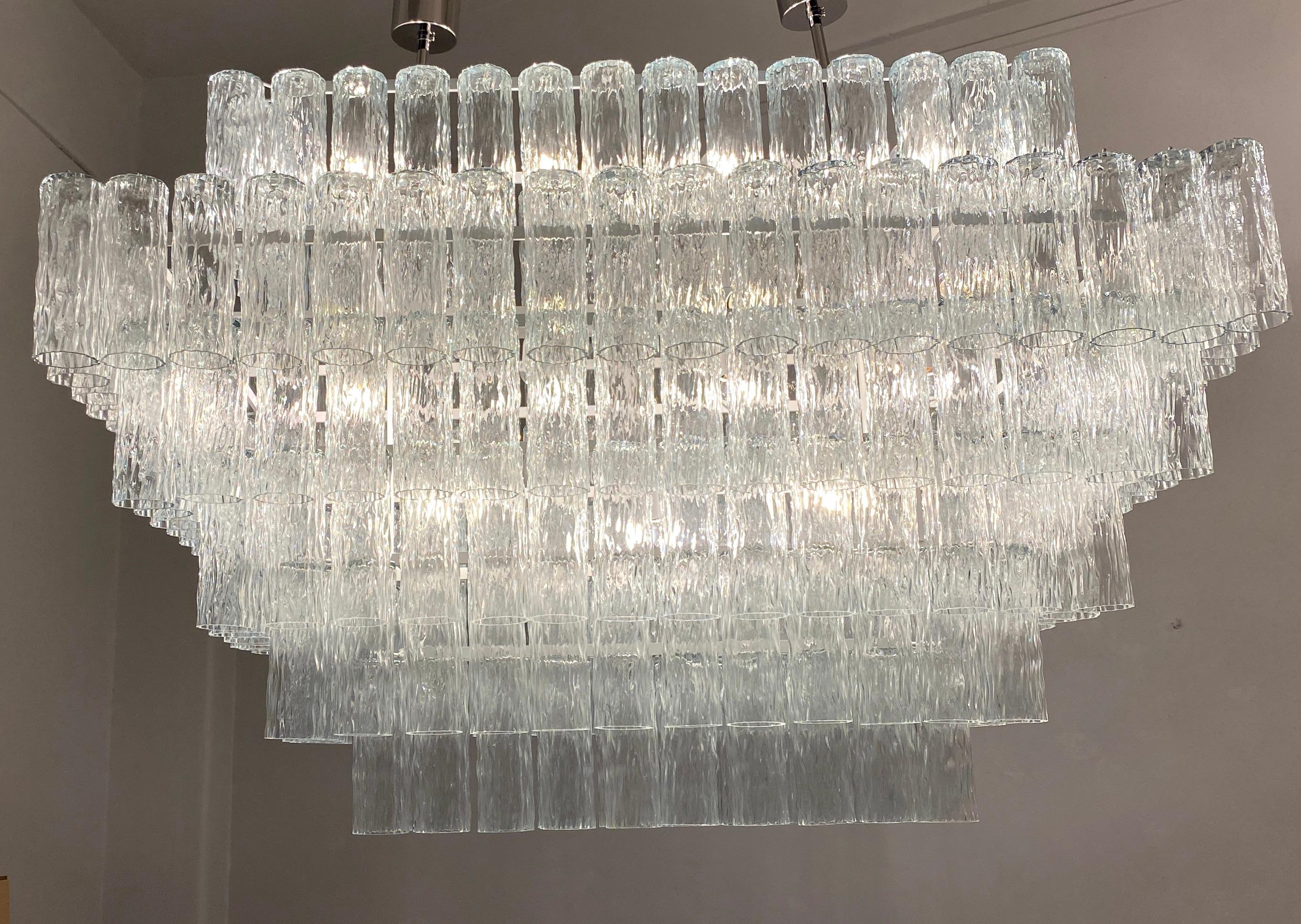 Outstanding Monumental  Murano Chandelier, 1980' In Excellent Condition For Sale In Rome, IT