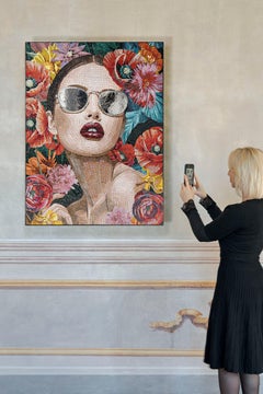 Outstanding Mosaic Artwork - A Must Have for Collectors - Bespokable and Framed