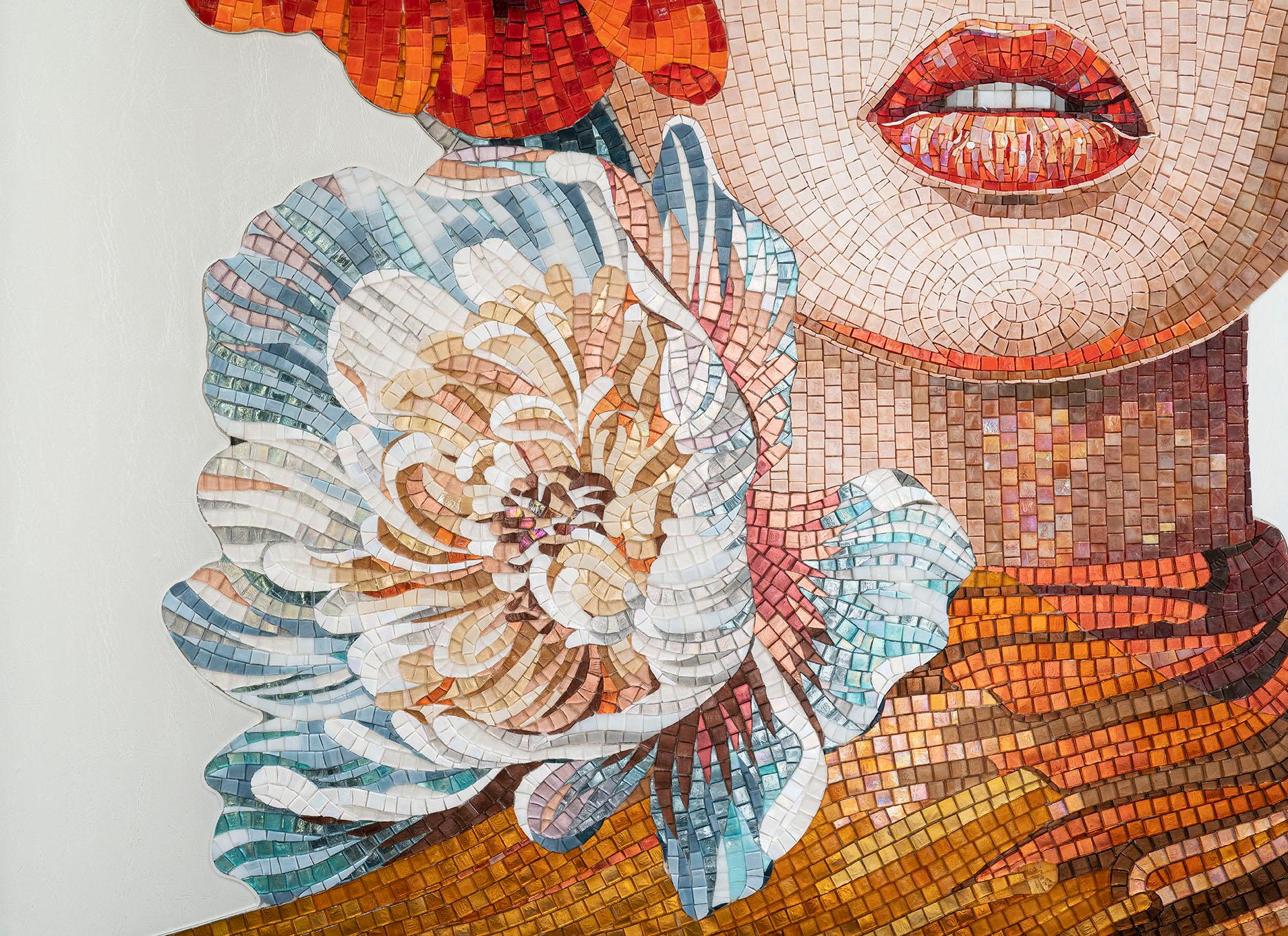 Outstanding Mosaic Artwork - A Must Have for Collectors - Bespokable and Framed (Sonstiges) im Angebot