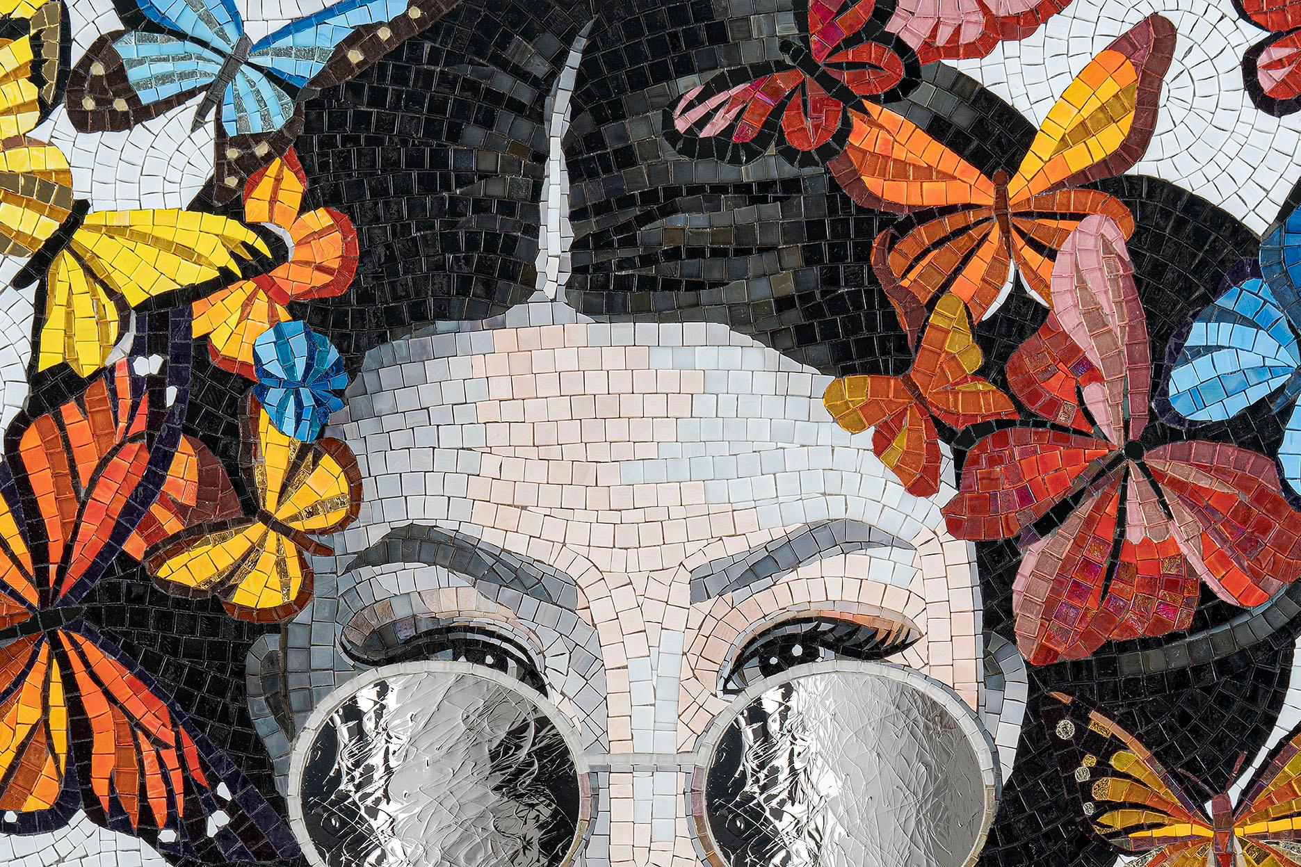 Outstanding Mosaic Artwork - A Must Have for Collectors - Bespokable and Framed (Sonstiges) im Angebot