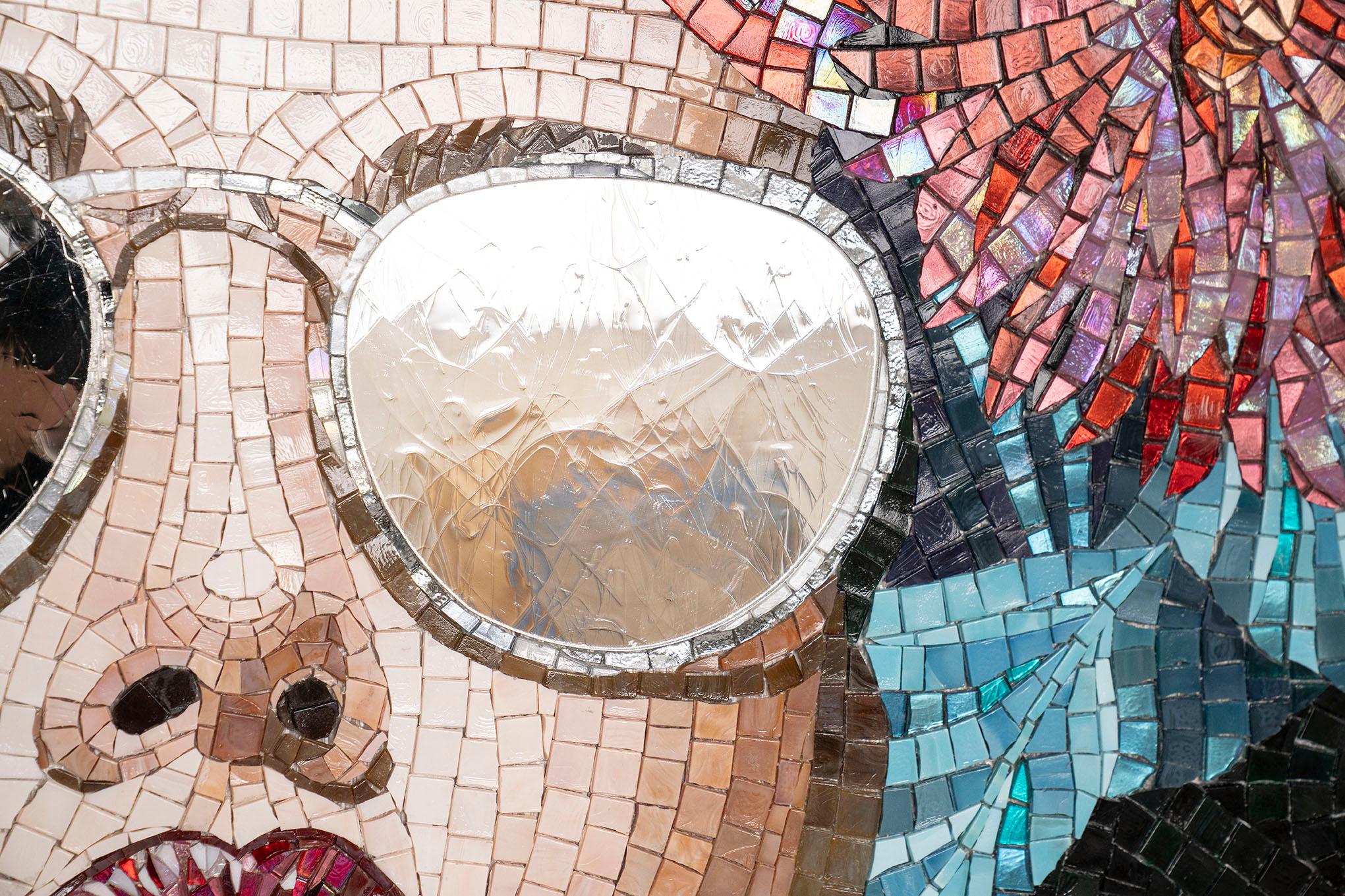 Outstanding Mosaic Artwork - A Must Have for Collectors - Bespokable and Framed (Sonstiges) im Angebot