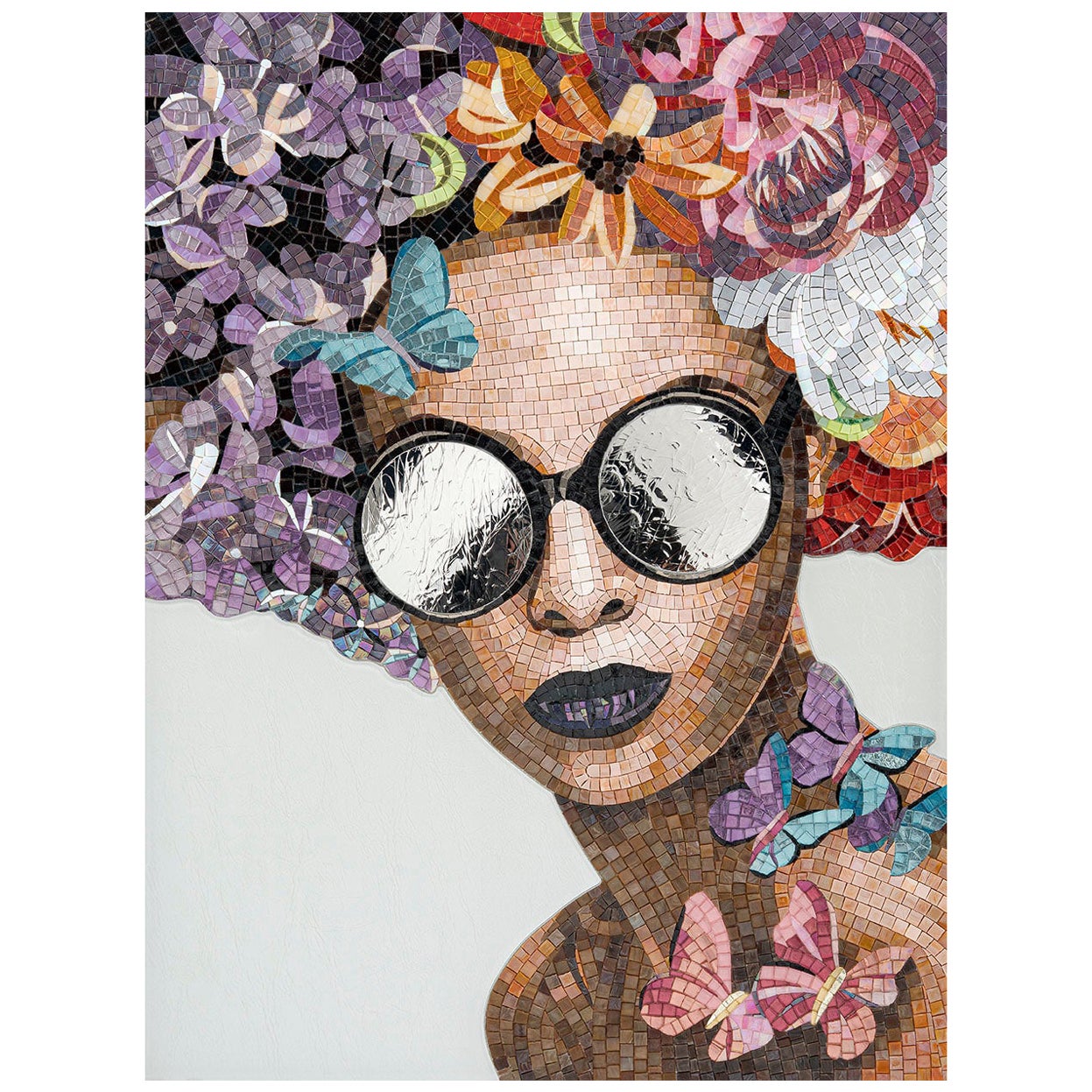 Outstanding Mosaic Artwork - A Must Have for Collectors - Bespokable and Framed