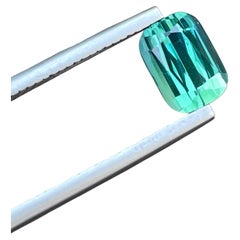 Remarquable pierre précieuse de tourmaline naturelle bicolore de 2,30 carats pour bijoux fins