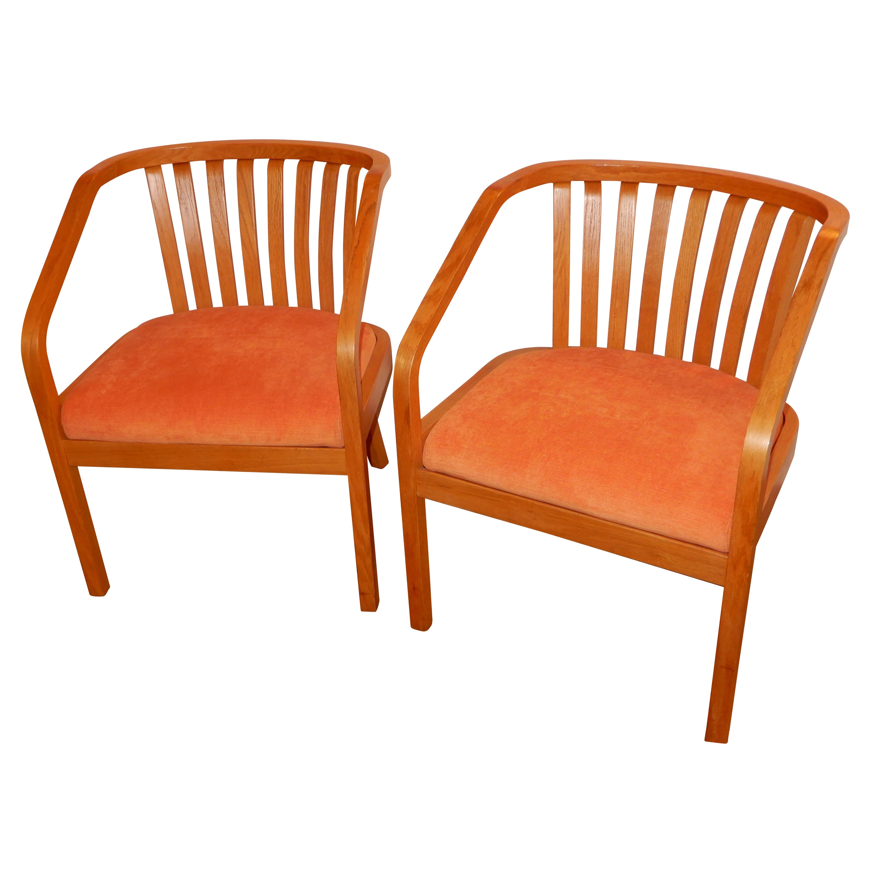 Destacado  Par  Sillas modernas danesas hechas a mano, c1980s Dos conjuntos disponibles. en venta
