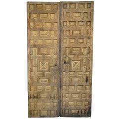 Outstanding Pair of 18th Century Spanish Doors