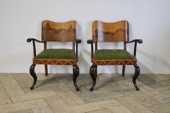 Outstanding Pair of 1930s Swedish Armchairs