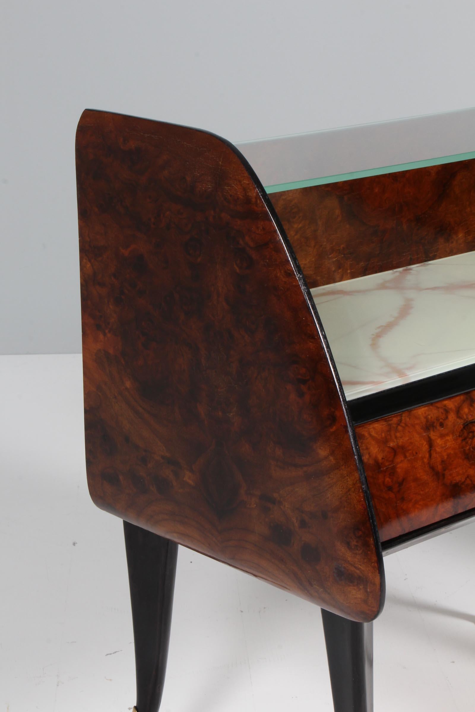 Mid-20th Century Outstanding Pair of Italian Night Stands/End Tables For Sale