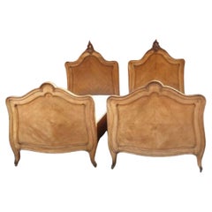 Outstanding Pair of Oversized Louis X1V Single Beds