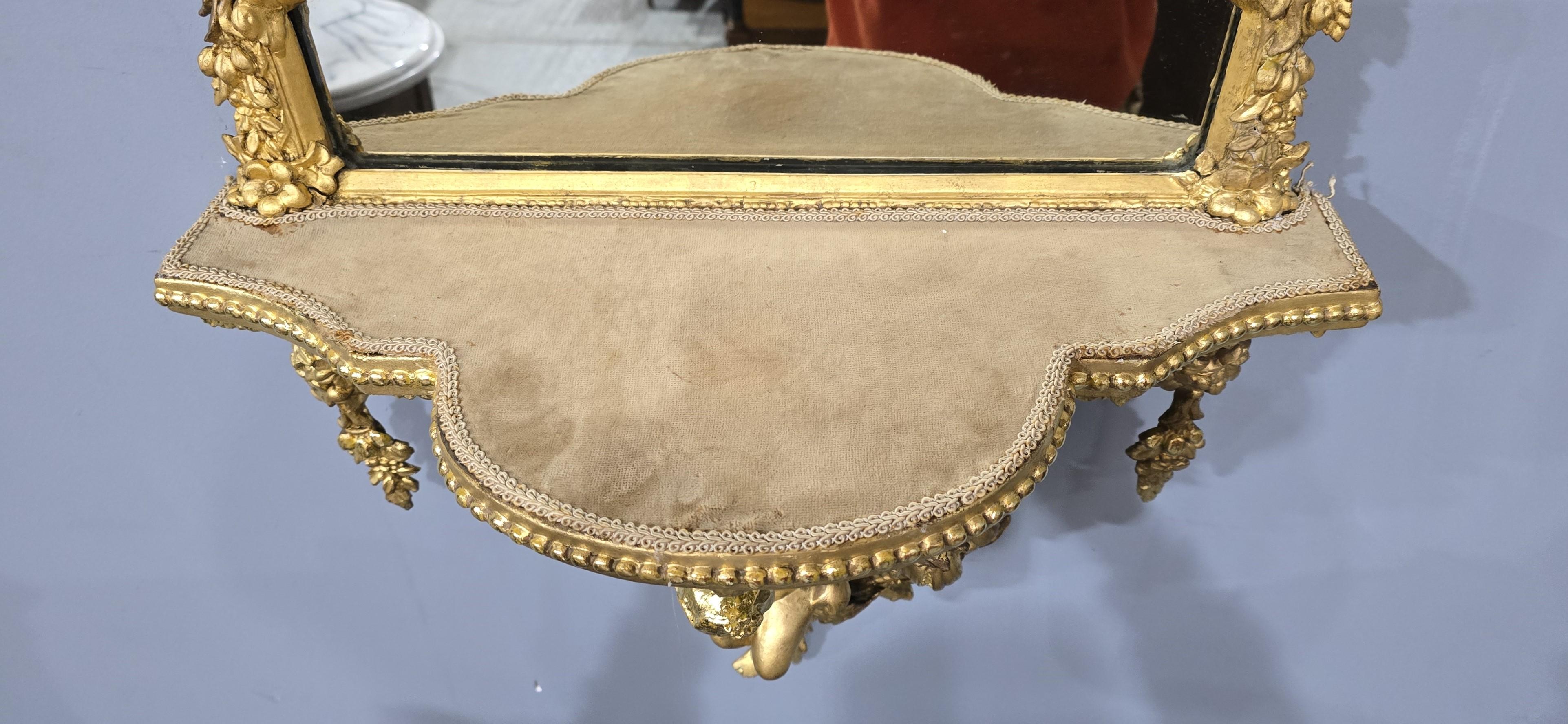 Hervorragendes Paar Regency Girondelle-Spiegel im Angebot 5