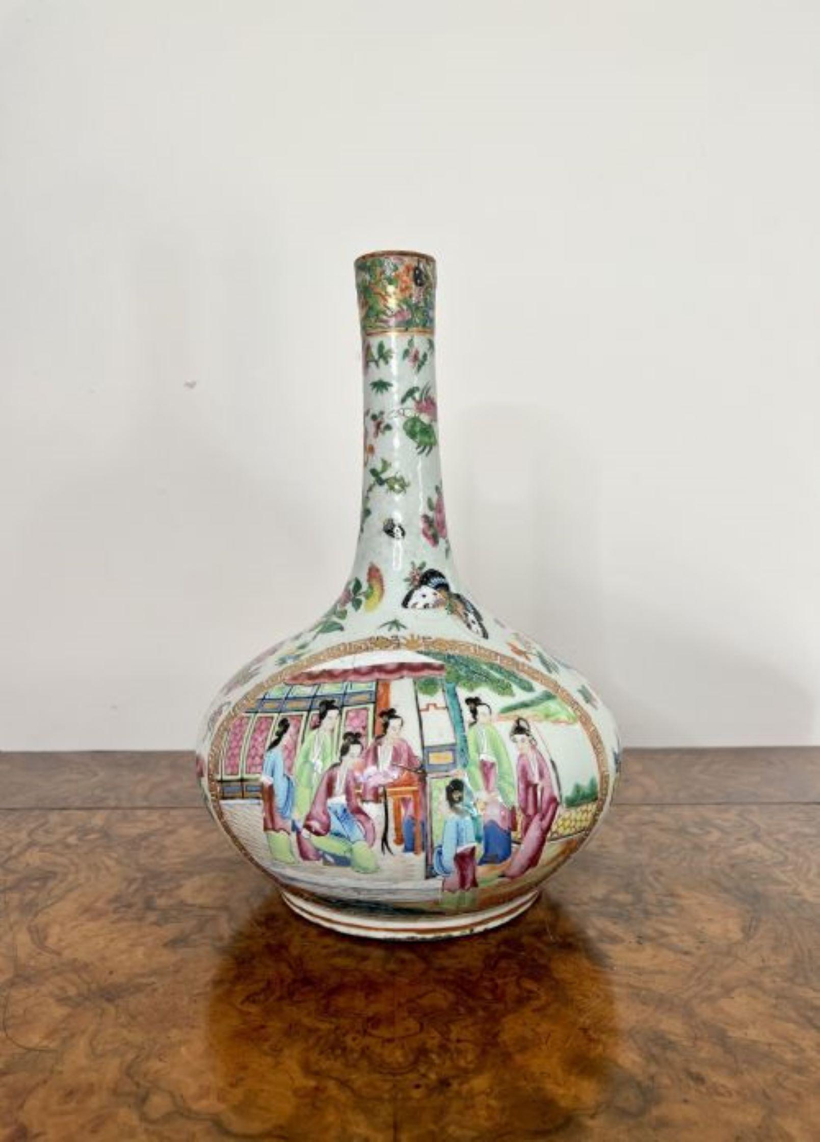 Outstanding quality 19th century large Chinese famille rose vase  For Sale 2
