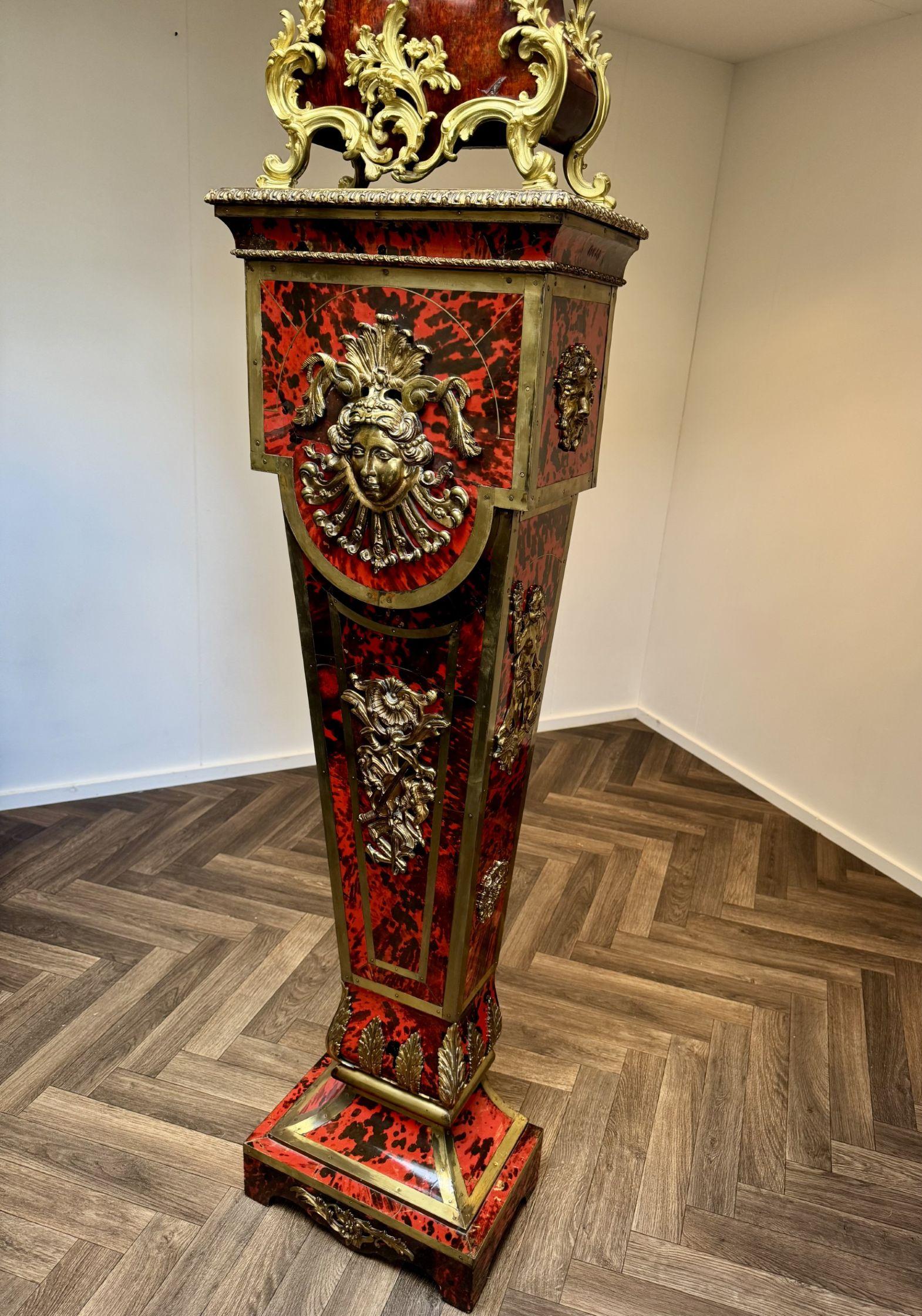 Orologio a staffa Boulle francese del XIX secolo e supporto di qualità eccezionale In condizioni buone in vendita a Ipswich, GB