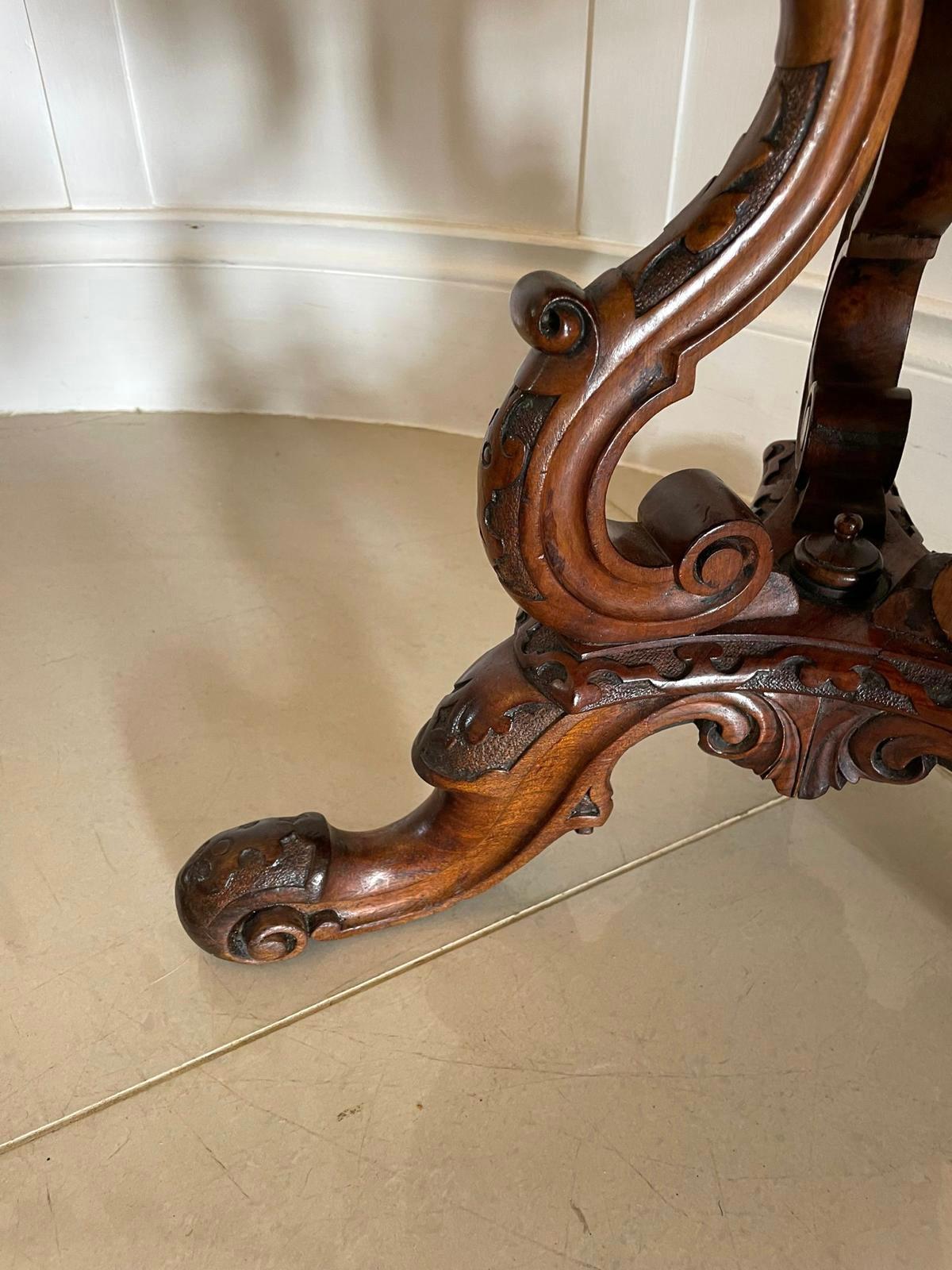 Tabouret victorien ancien du 19ème siècle de qualité exceptionnelle Bon état - En vente à Suffolk, GB