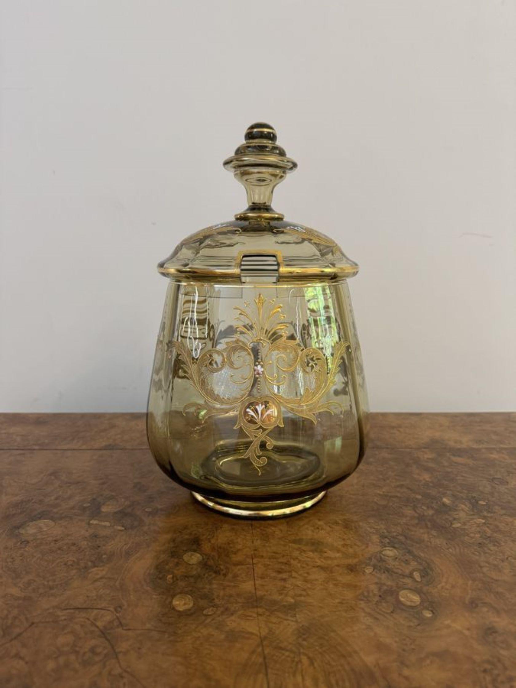 Ensemble de bols à punch en verre bohème ancien de qualité exceptionnelle Bon état - En vente à Ipswich, GB