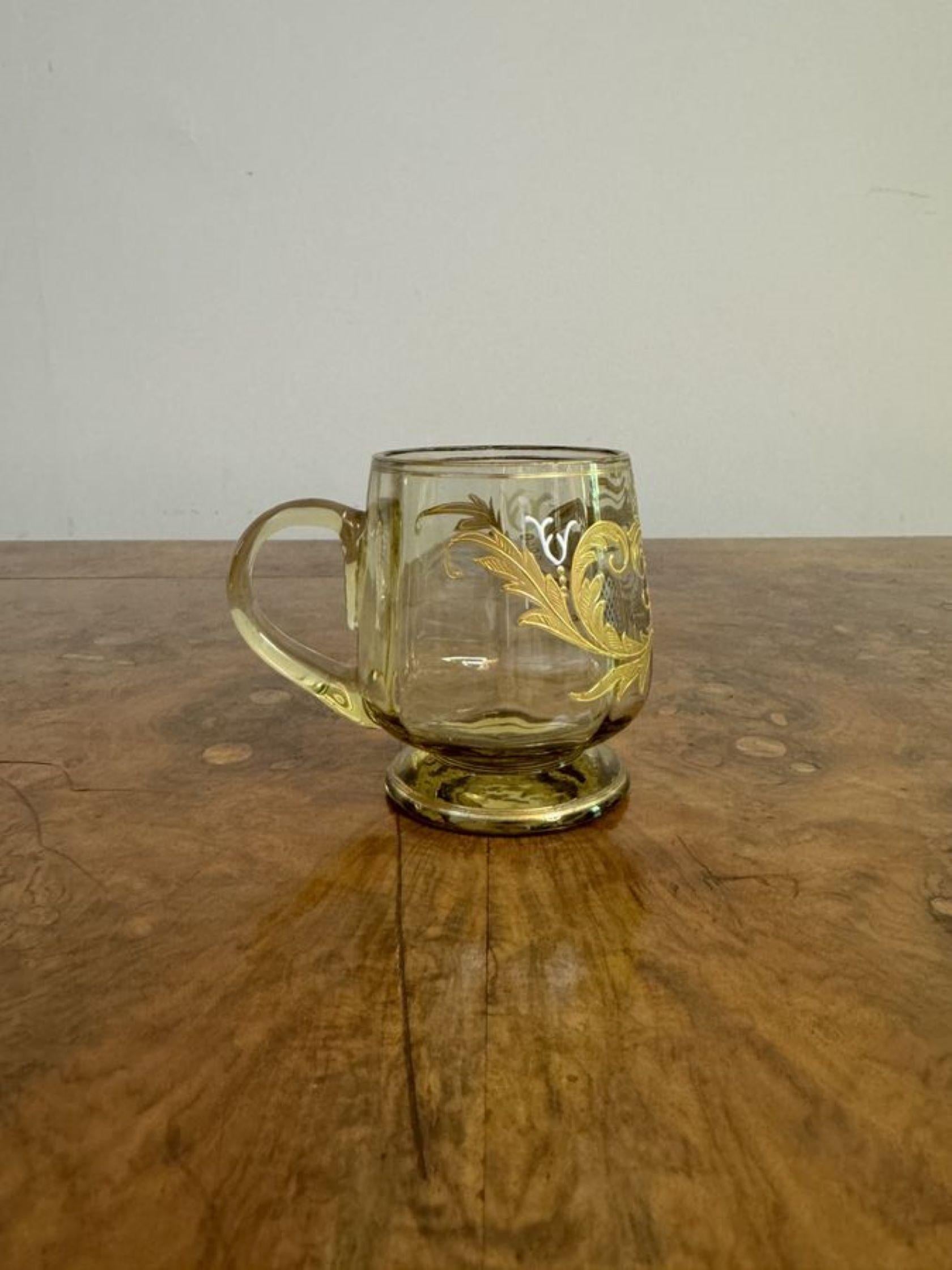 Ensemble de bols à punch en verre bohème ancien de qualité exceptionnelle en vente 2