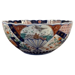 Außergewöhnliche hochwertige antike japanische Imari-Schale aus Japan