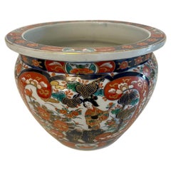 Outstanding Quality Antique Japanese Imari Jardiniere