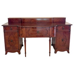 Outstanding Quality Antique Mahogany Sideboard by Goodall of Manchester