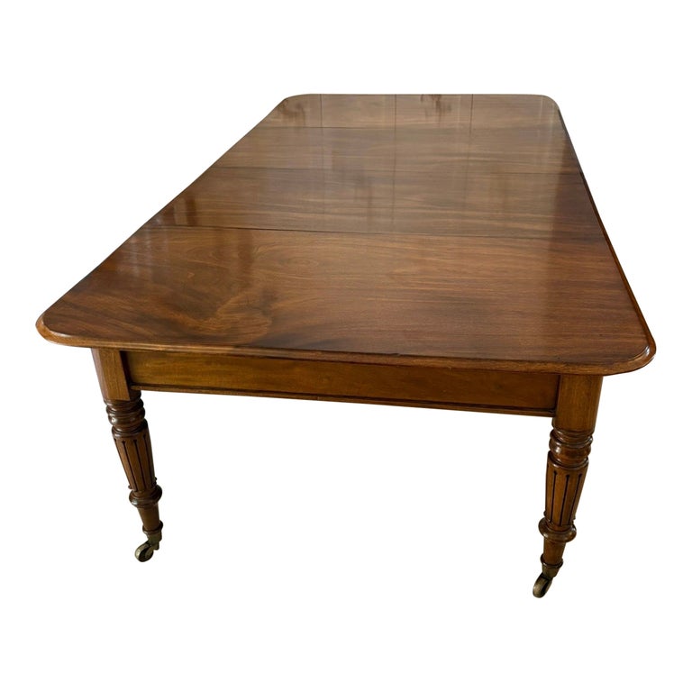 Antique Mahogany Victorian Dining Table For Sale Victorian