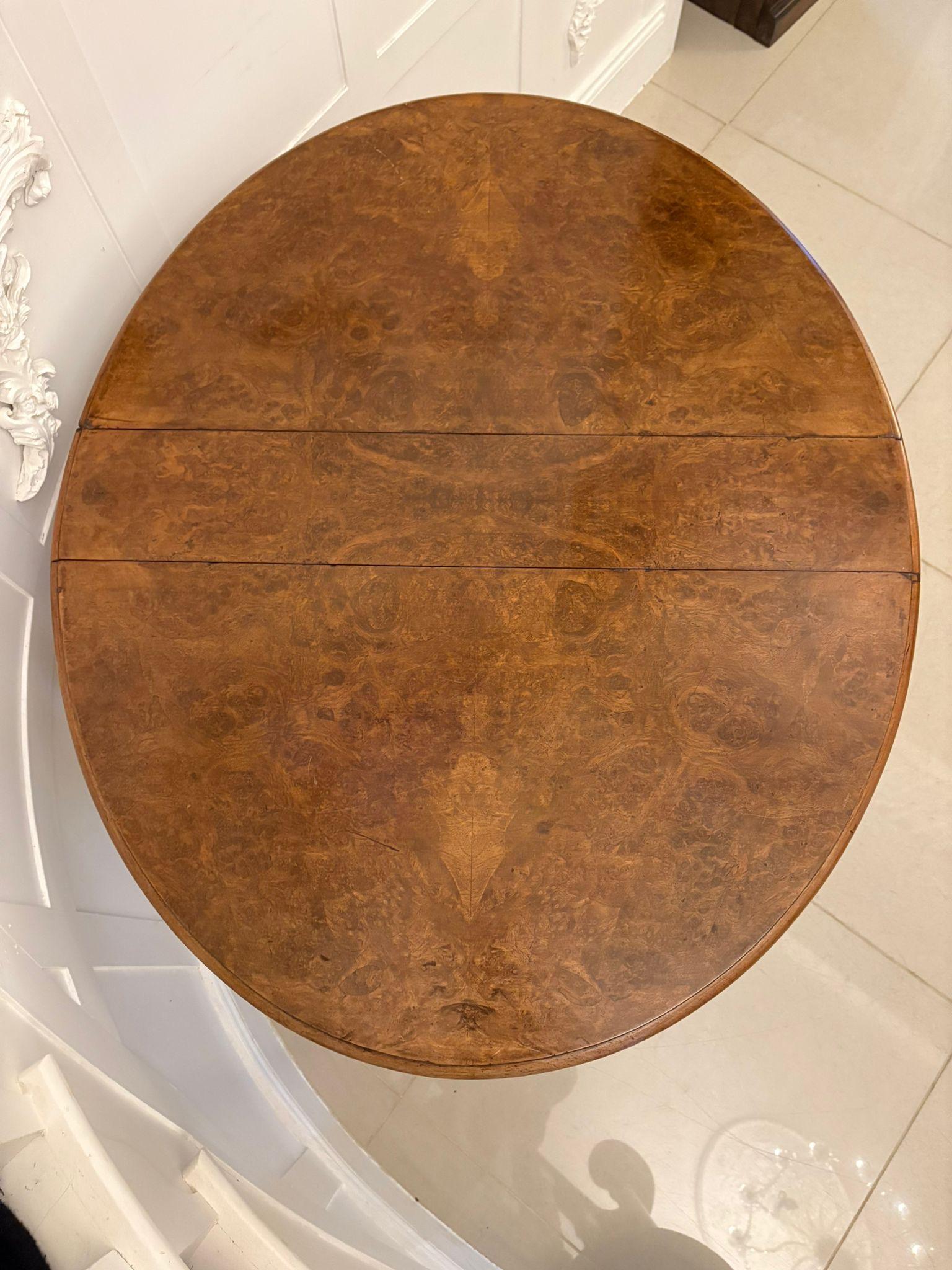 XIXe siècle Table Sutherland victorienne ancienne de qualité exceptionnelle en vente