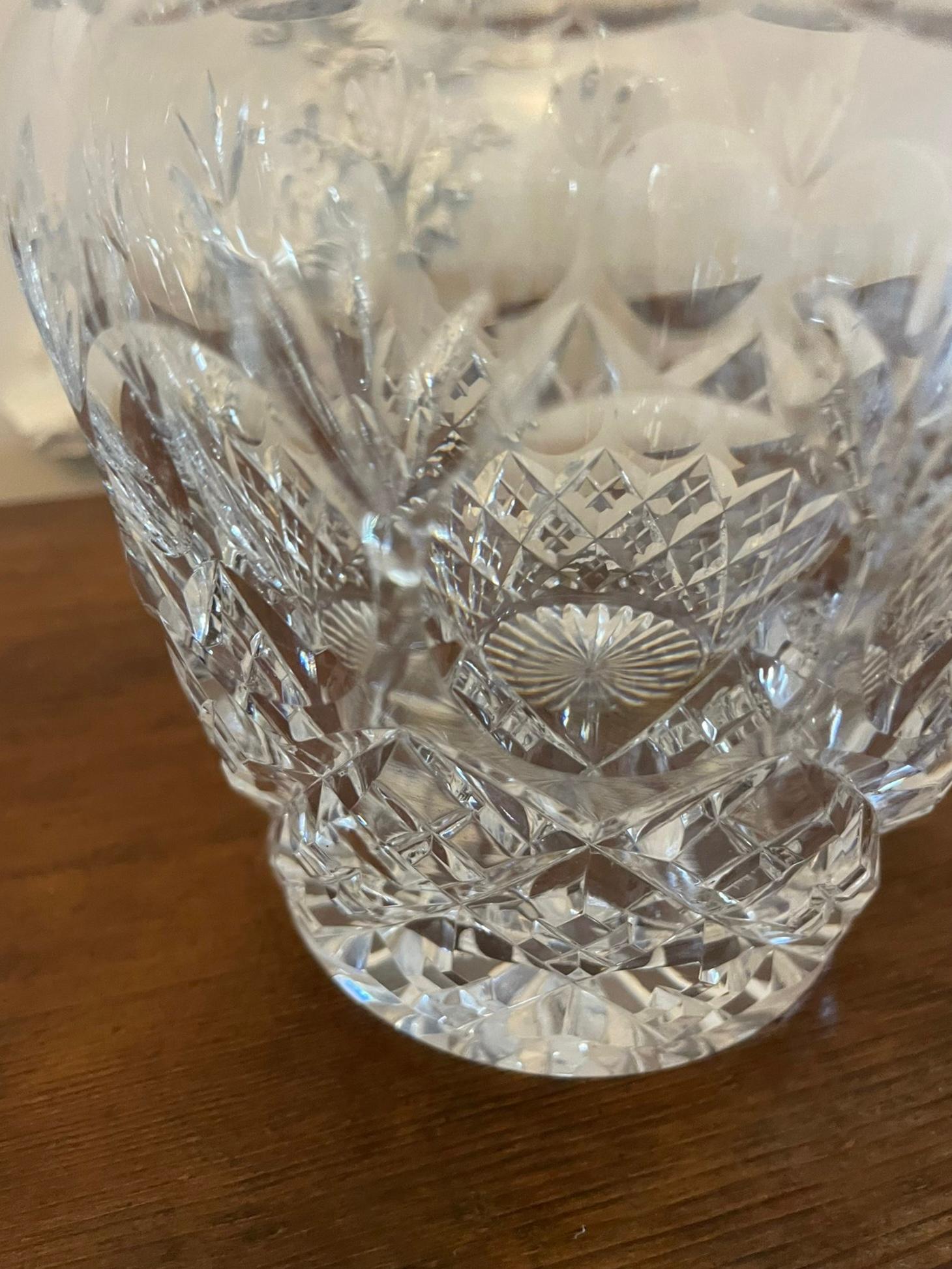 Decantador Victoriano Antiguo de Cristal Tallado de Calidad Excepcional en Bueno estado para la venta en Suffolk, GB
