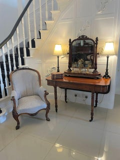 Outstanding Quality Antique Victorian Mahogany Dressing Mirror