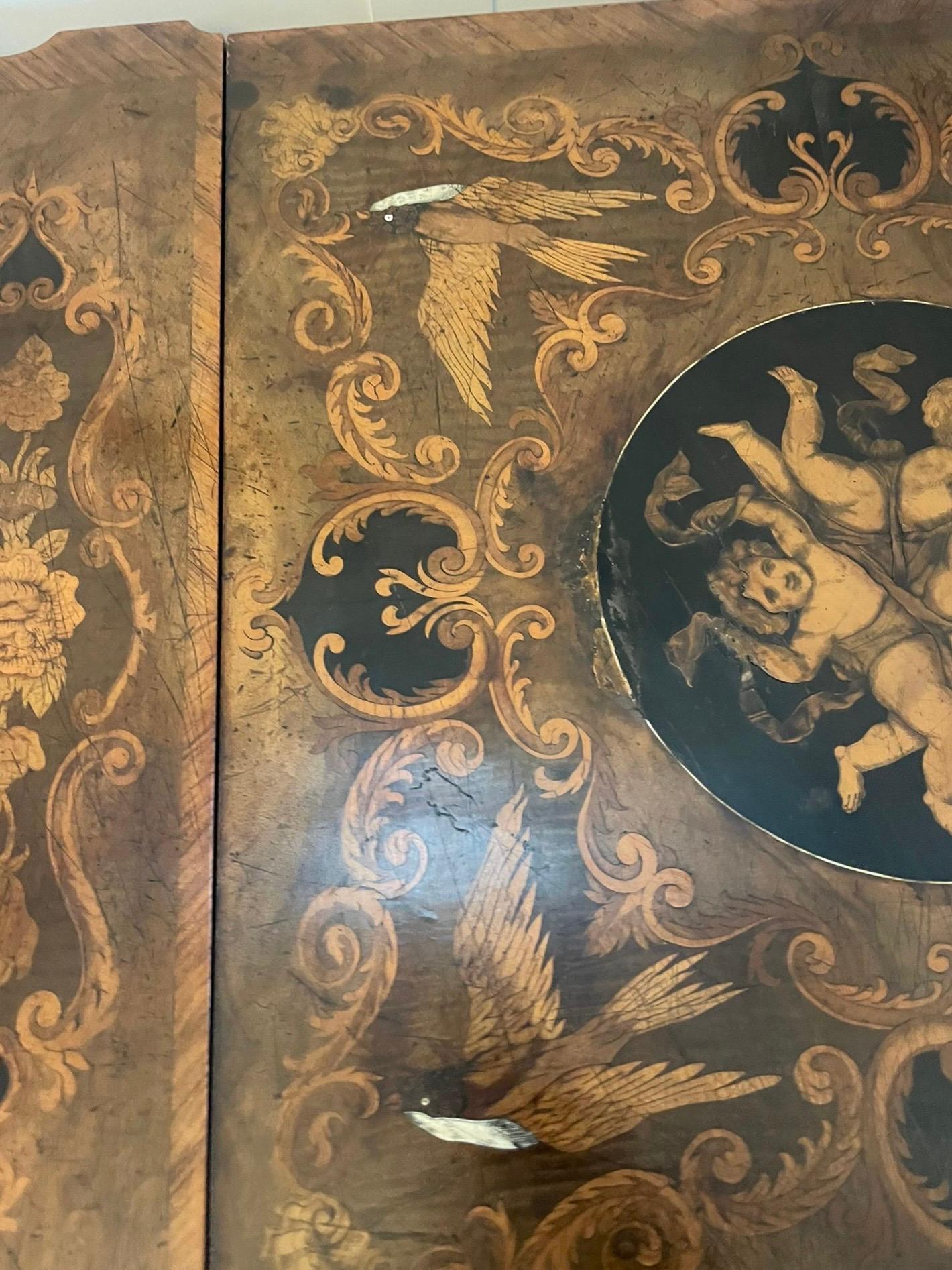 Outstanding Quality Antique Victorian Marquetry Inlaid Burr Walnut Games Table For Sale 6