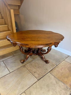 Outstanding quality antique Victorian rosewood centre table